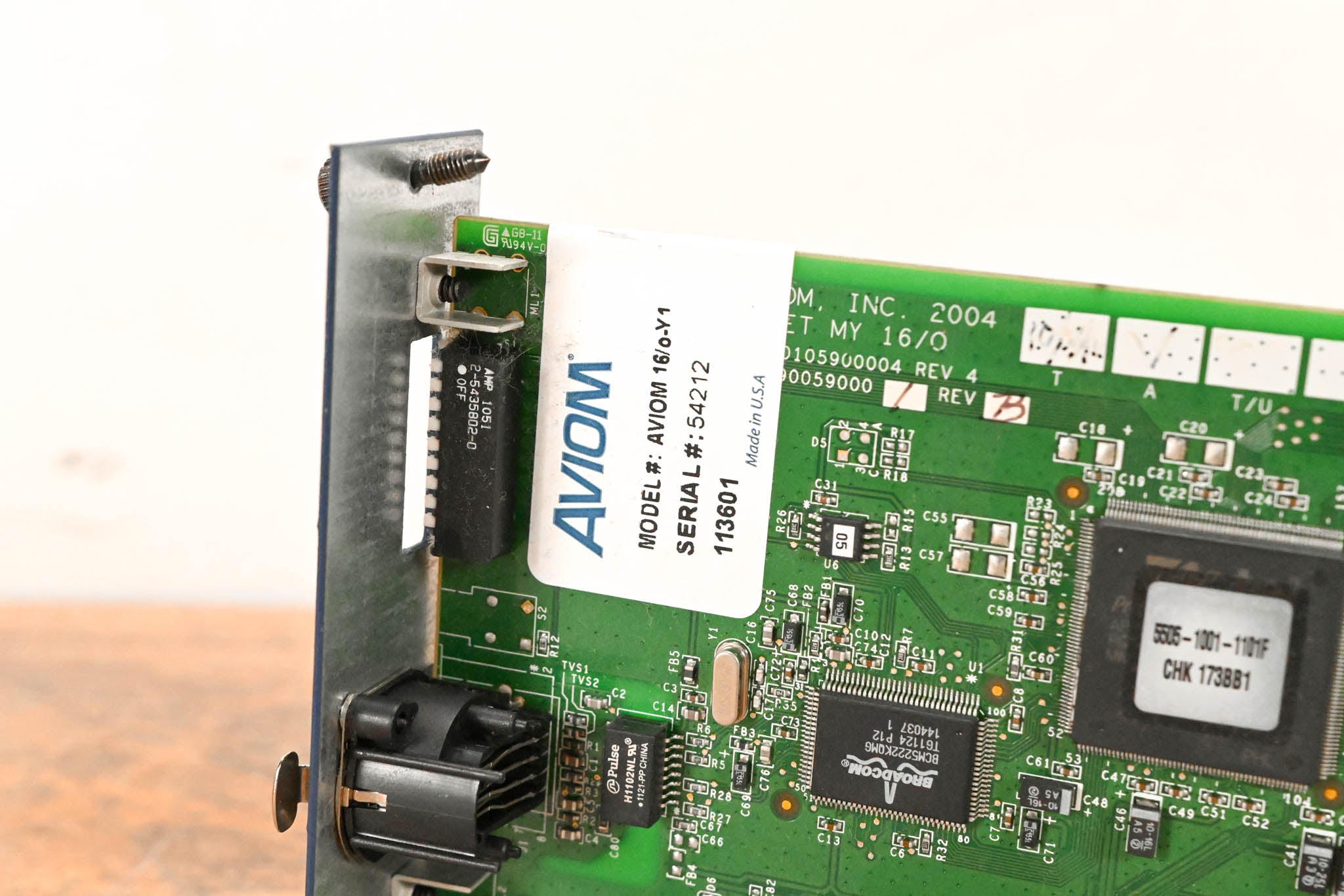 Aviom 16/o-Y1 A-Net Card for Yamaha Digital Products