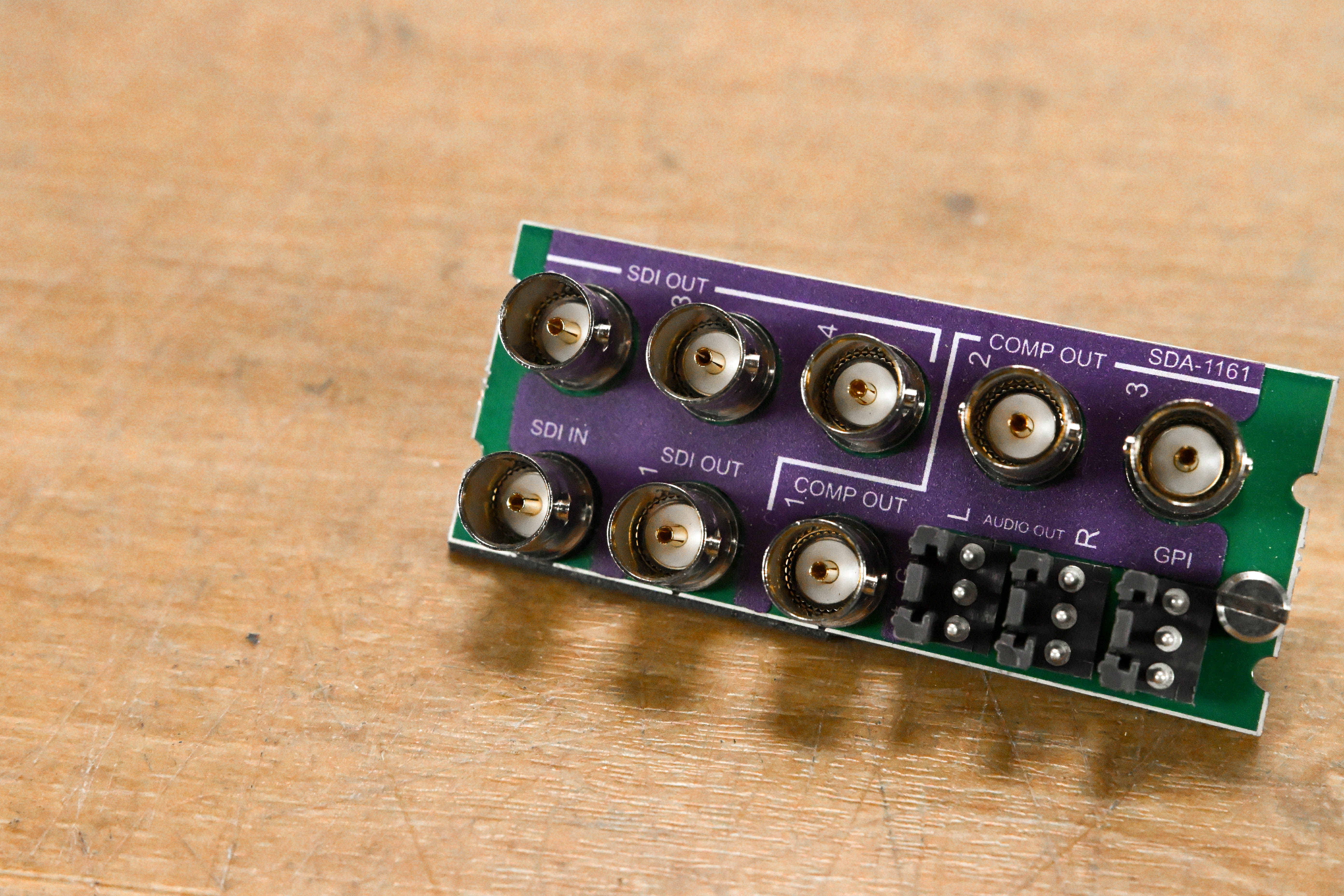 Miranda SDA-1161 Rear I/O Module for Densité Frame