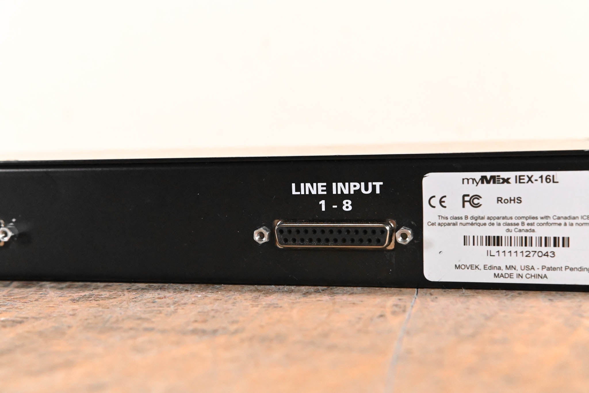 myMix IEX-16L 16-Channel Input Expander (NO POWER SUPPLY)