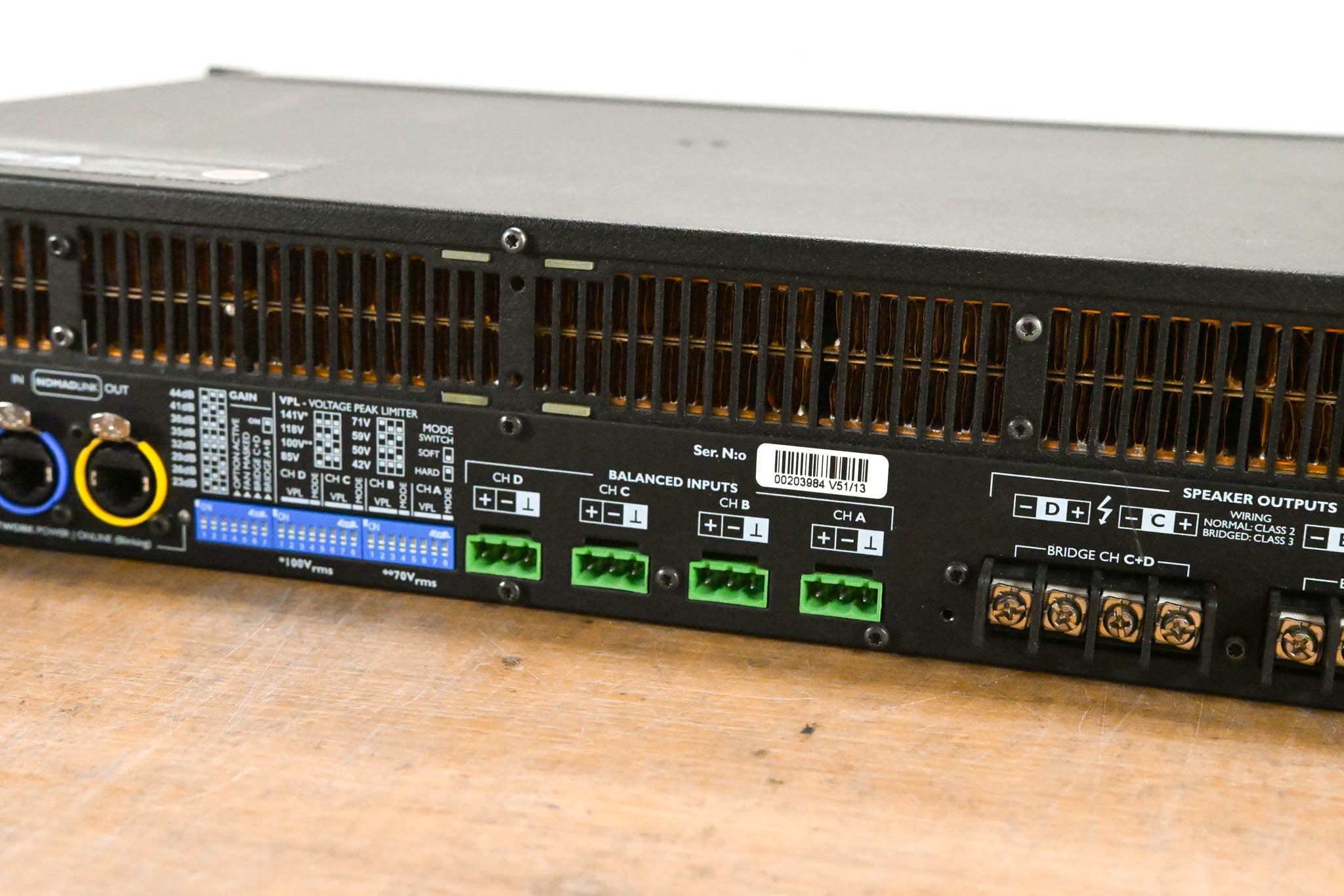 Lab Gruppen C 48:4 4800W 4-Channel Power Amplifier