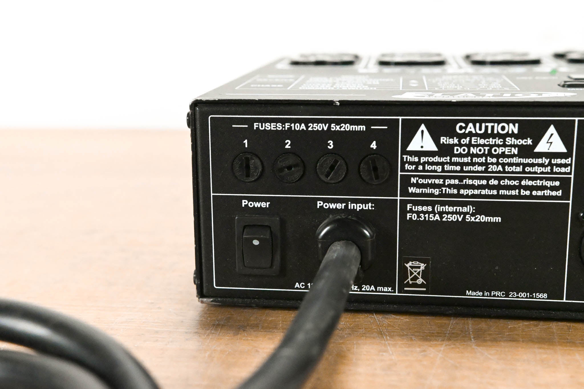 Elation DP-DMX20L 4-Channel DMX Dimmer/Switch Pack