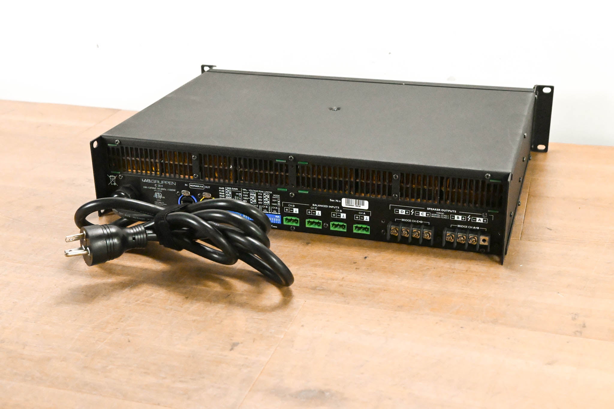 Lab Gruppen C 28:4 2800W 4-Channel Power Amplifier