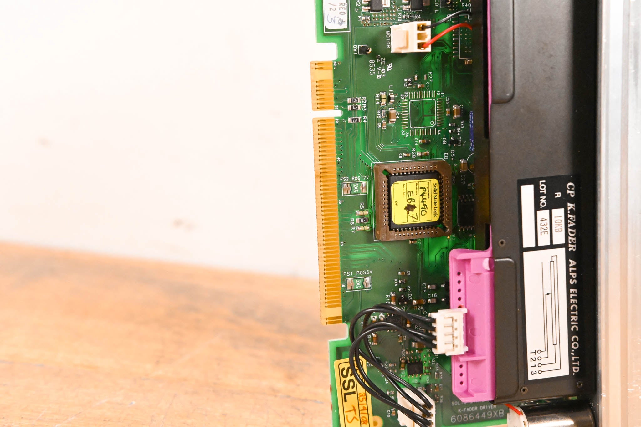 Solid State Logic C300 HD Motorized Fader Module – ALPS K-Fader Assembly