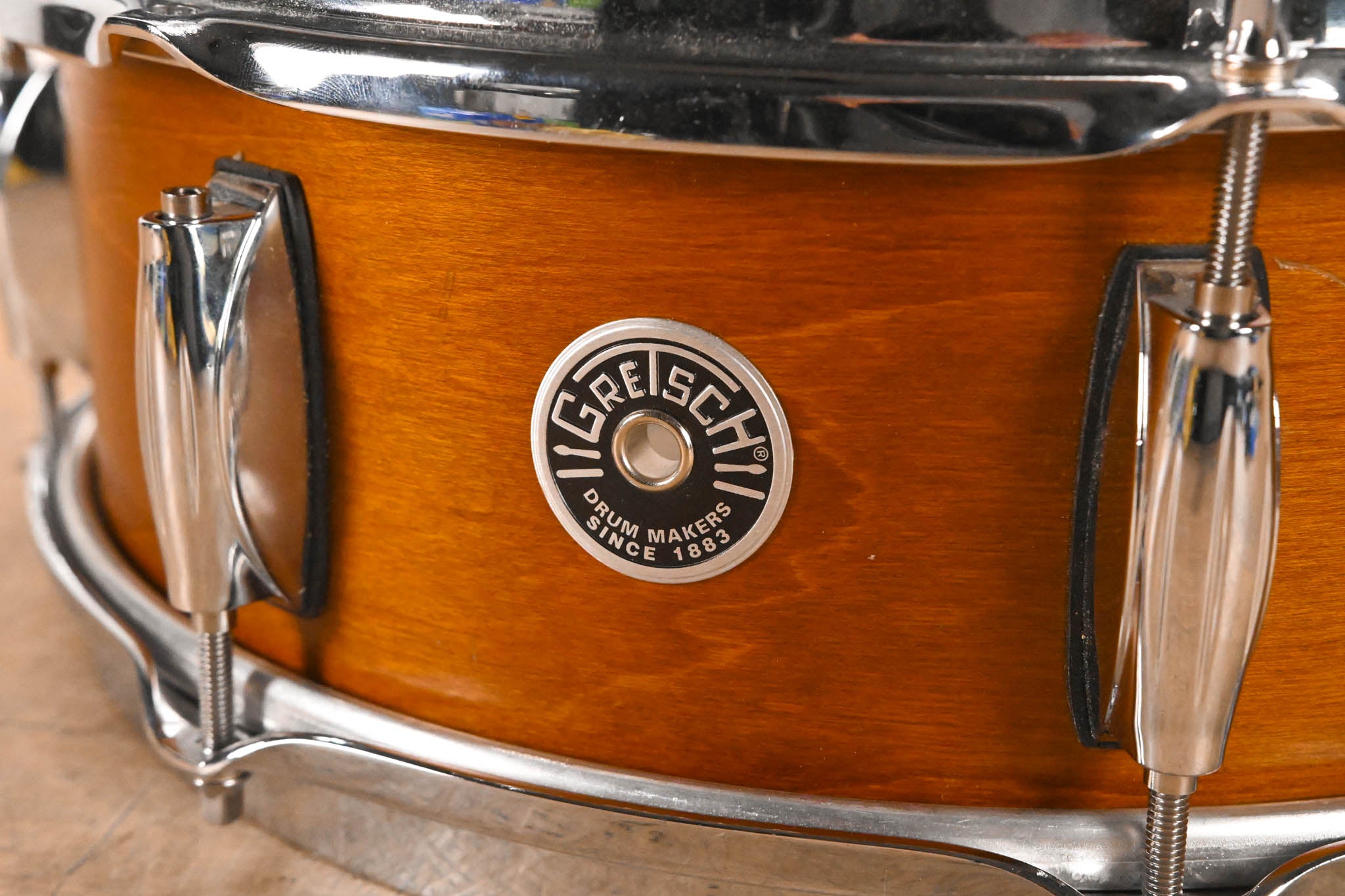 Gretsch Brooklyn Poplar 5"x14" Snare (Modified w/ Trigger + Mesh Head)