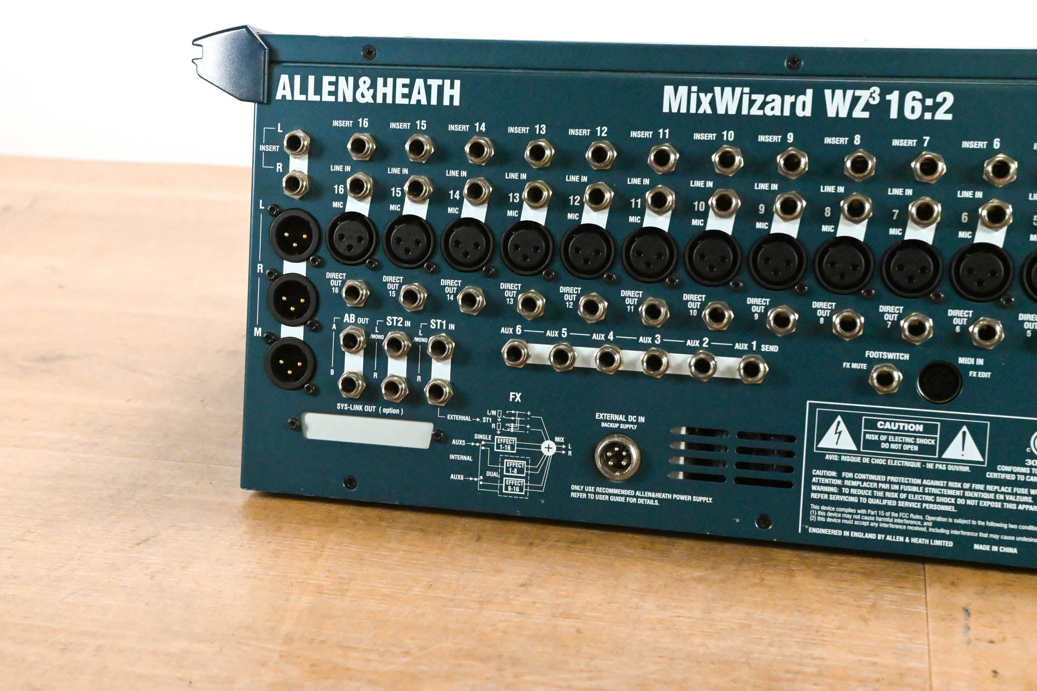 Allen & Heath MixWizard WZ3 16:2 16-Channel Analog Mixer