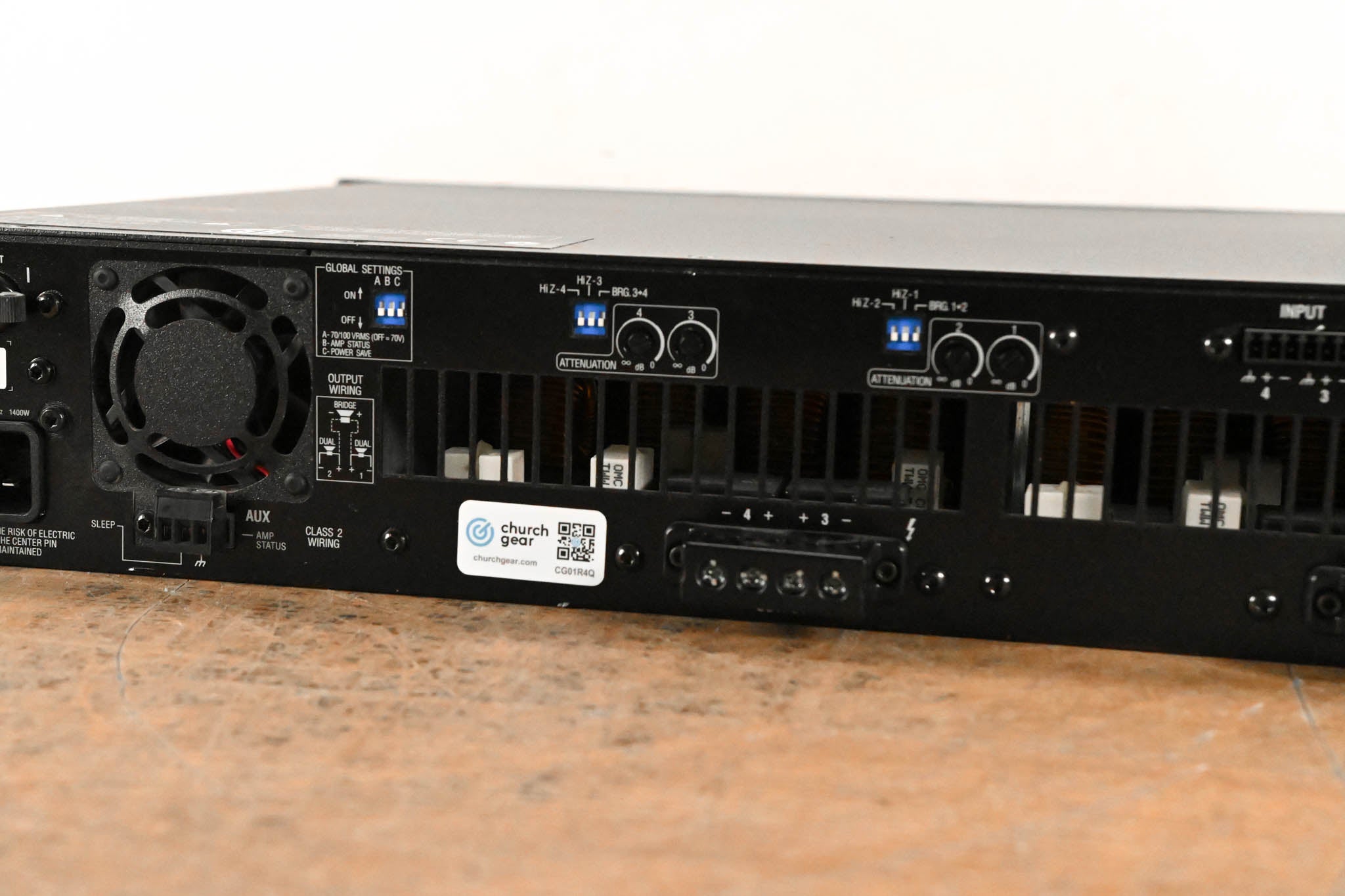 Crown DCi 4|1250 Four-Channel Power Amplifier