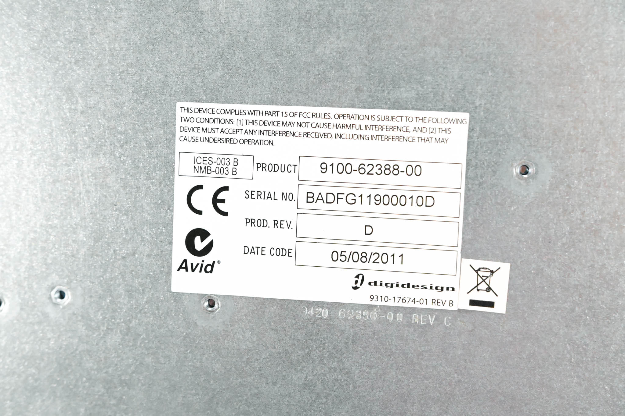 AVID IO16 Option Card for VENUE Systems