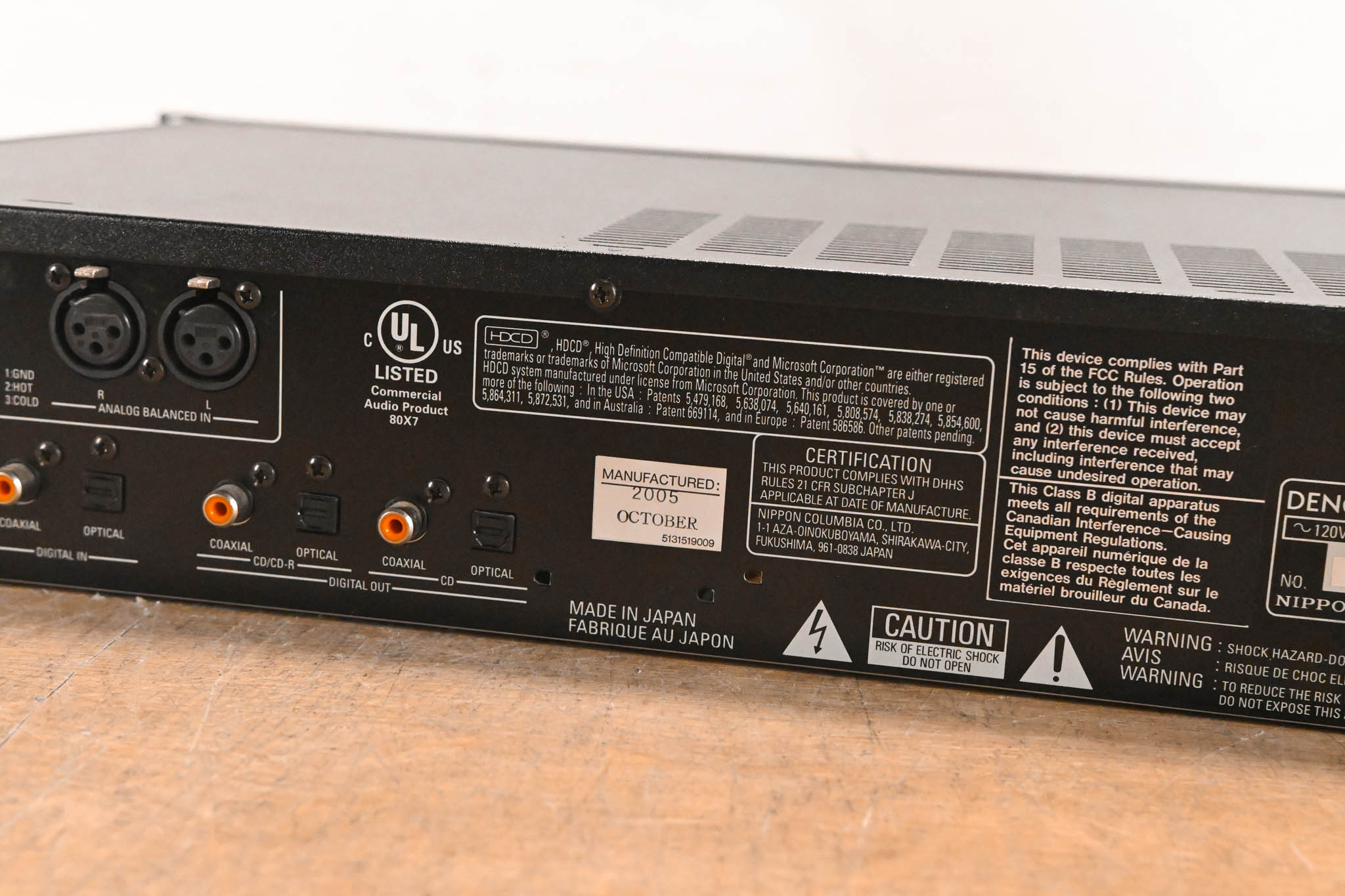 Denon DN-C550R Professional Dual CD Recorder and Player