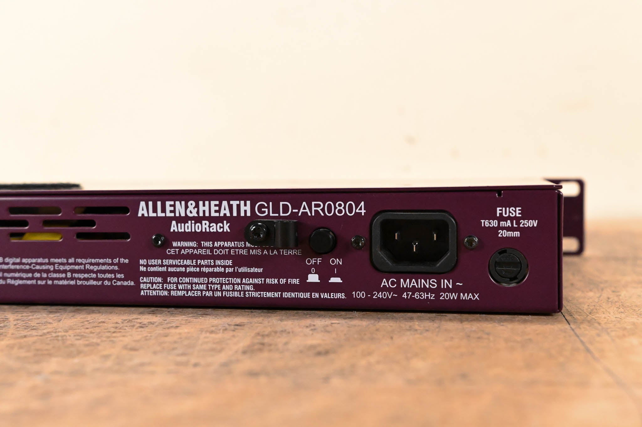Allen & Heath AR84 8in / 4out Expansion AudioRack for GLD and Qu Mixers