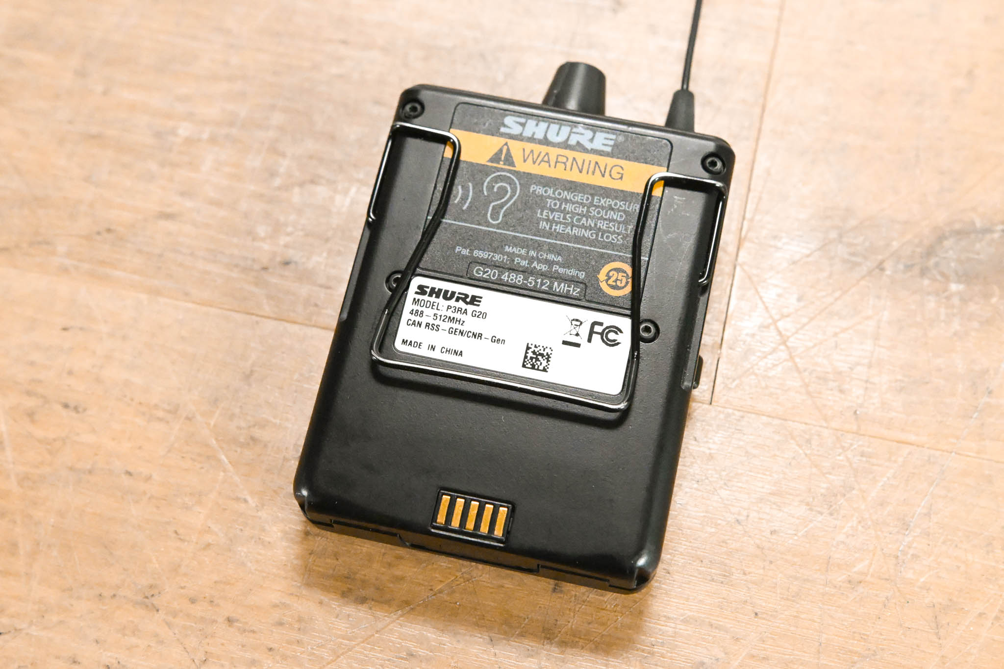 Shure PSM 300 Wireless IEM System G20 Range: 488-512 MHz (NO PSU)