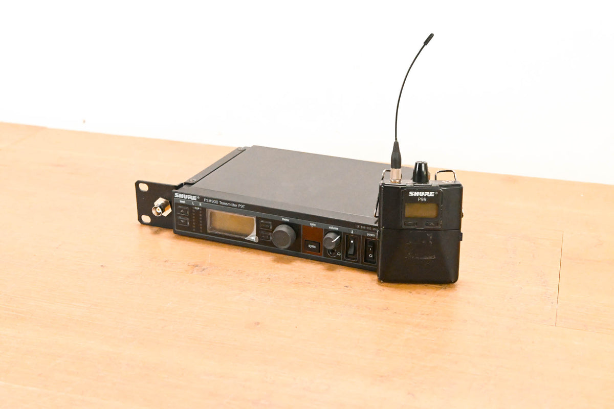 Shure PSM 900 Wireless IEM System L6 Band: 656-692 MHz (NO POWER SUPPLY)