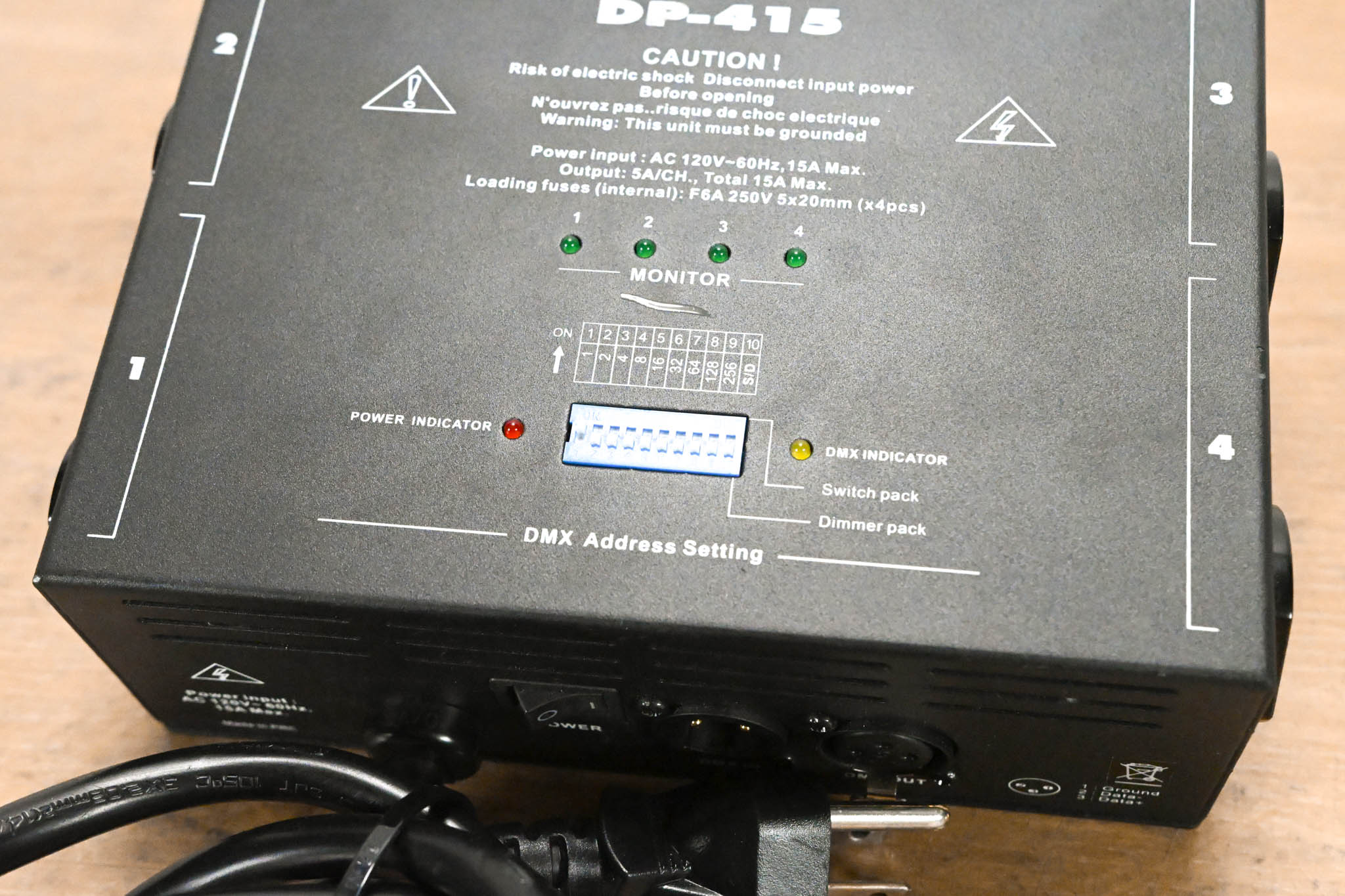 Elation DP-415 4-Channel Dimmer/Switch Pack