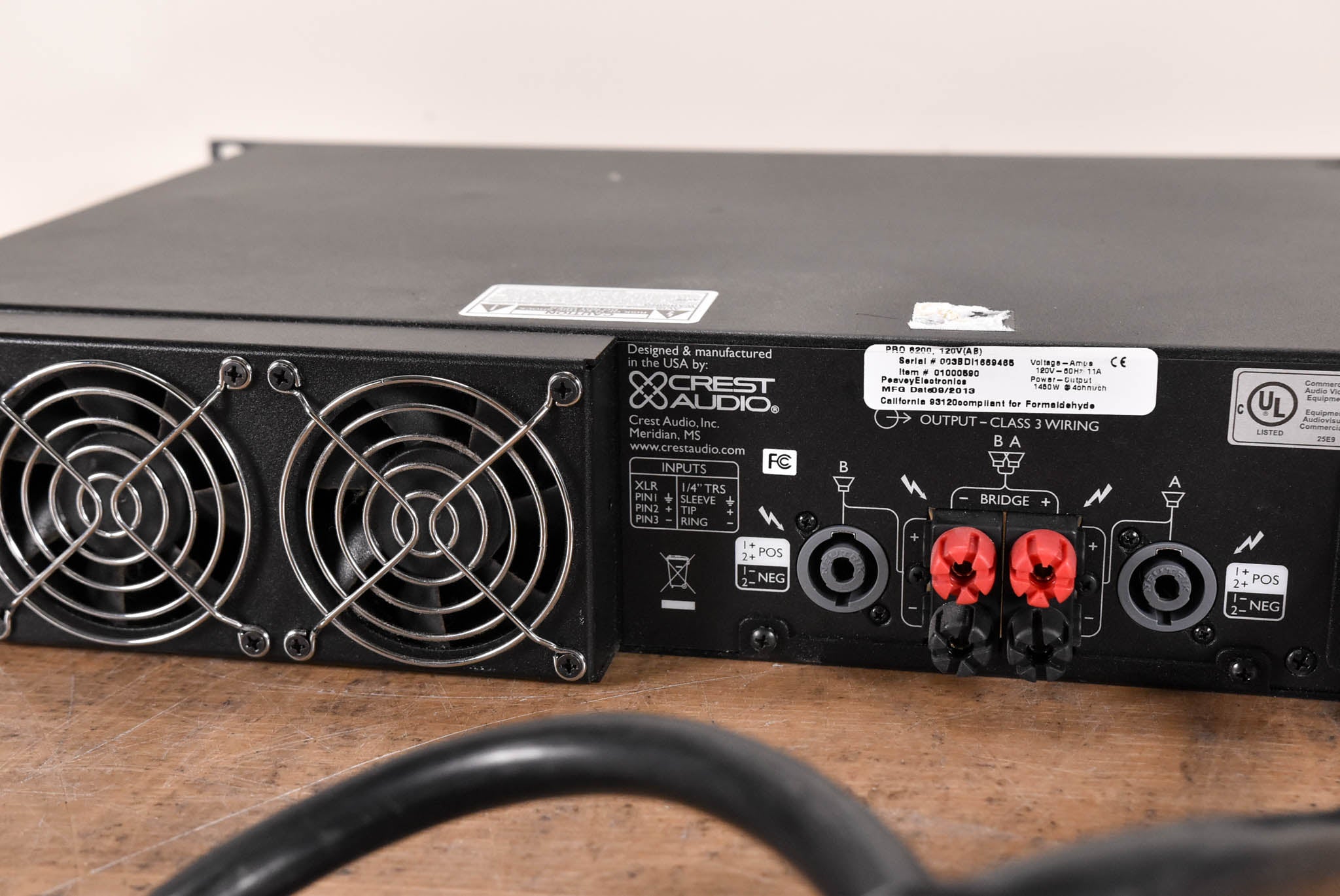 Crest Audio Pro 5200 Two-Channel Power Amplifier