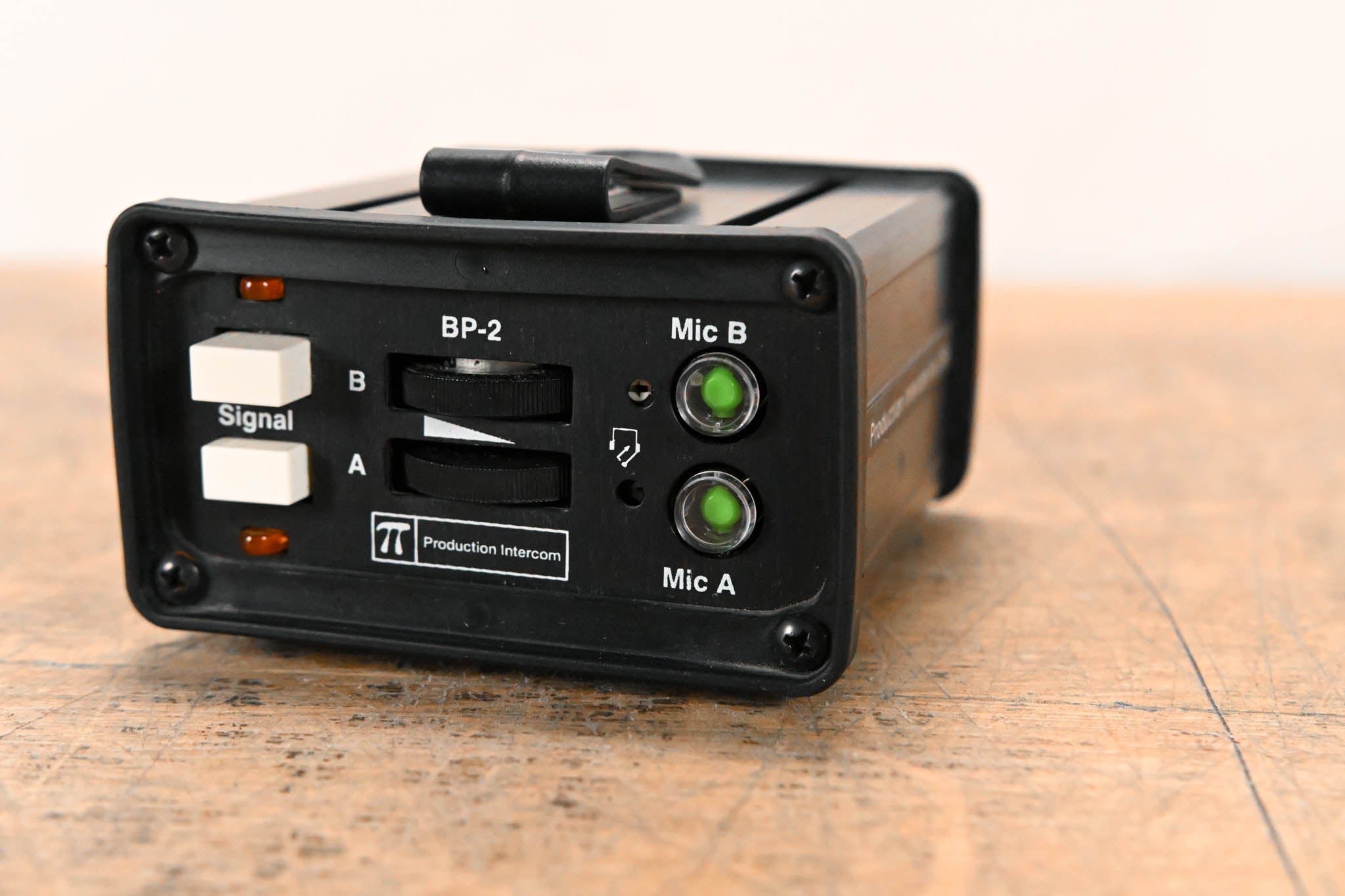 Production Intercom BP-2 2-Channel Headset Station Belt Pack