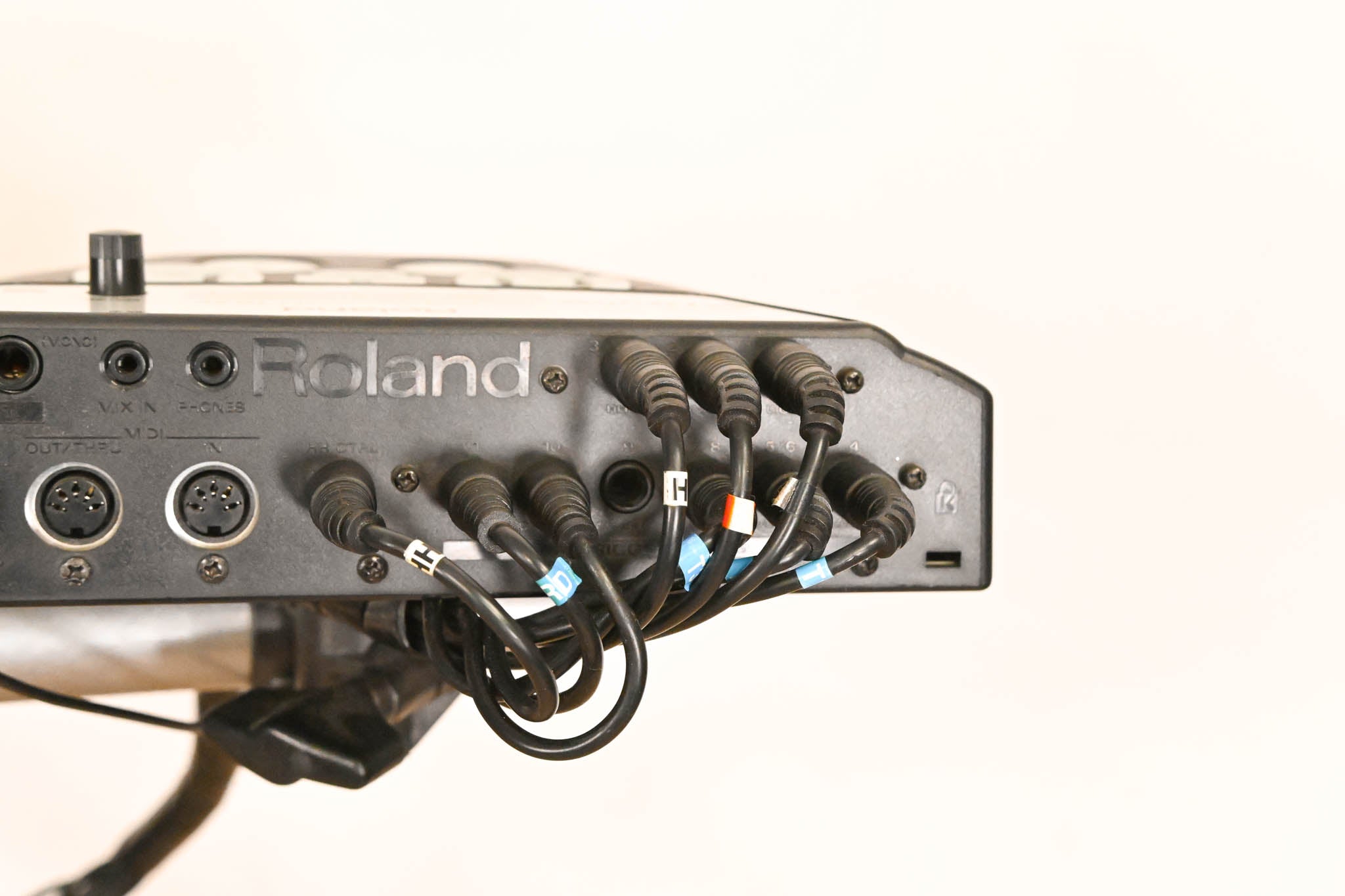 Roland TD-6V Electronic Drum Kit Module w/Frame + Cables (NO DRUM PADS)