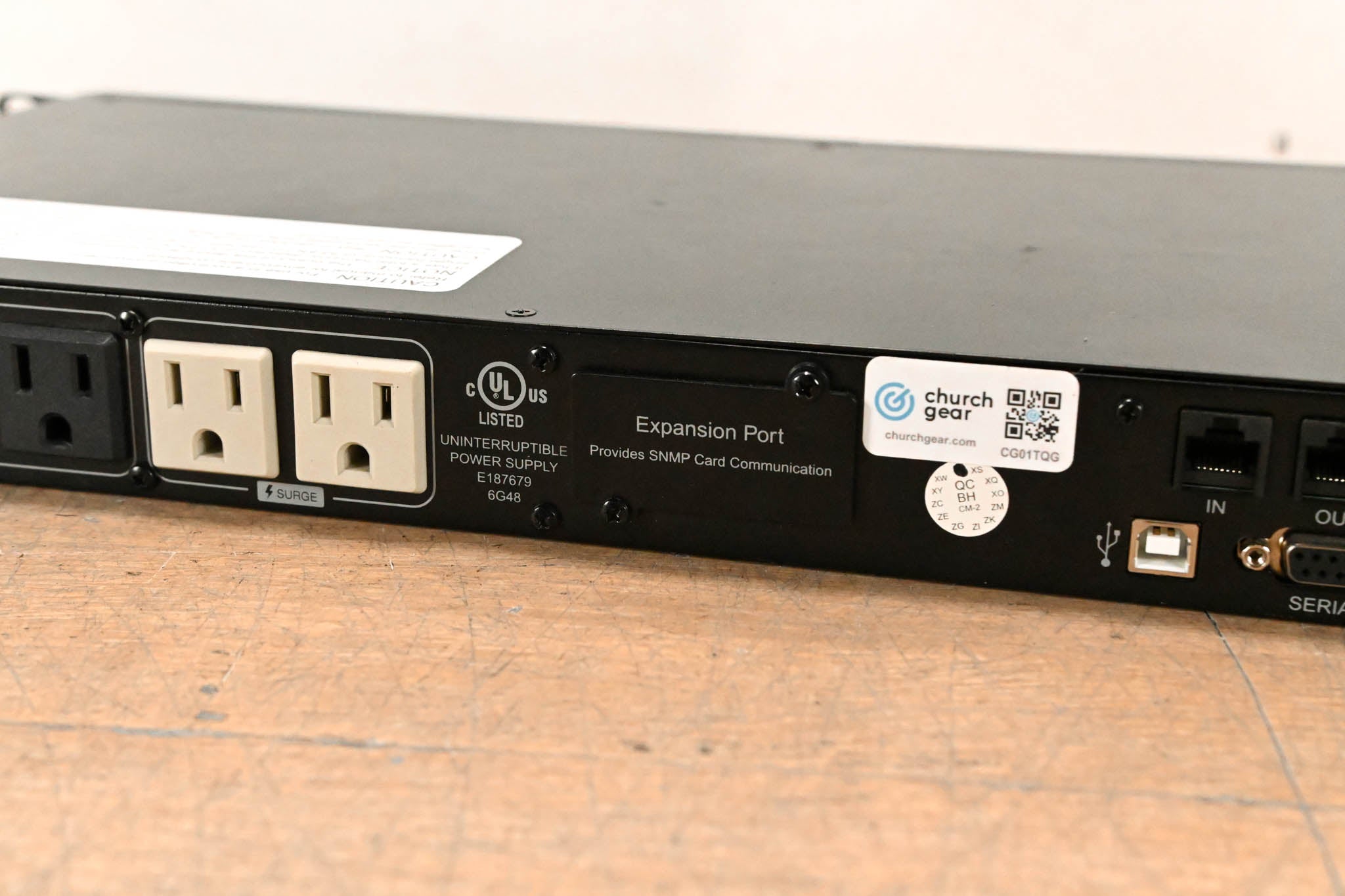 CyberPower OR500LCDRM1U 500VA 300W Rackmount UPS Power Conditioner