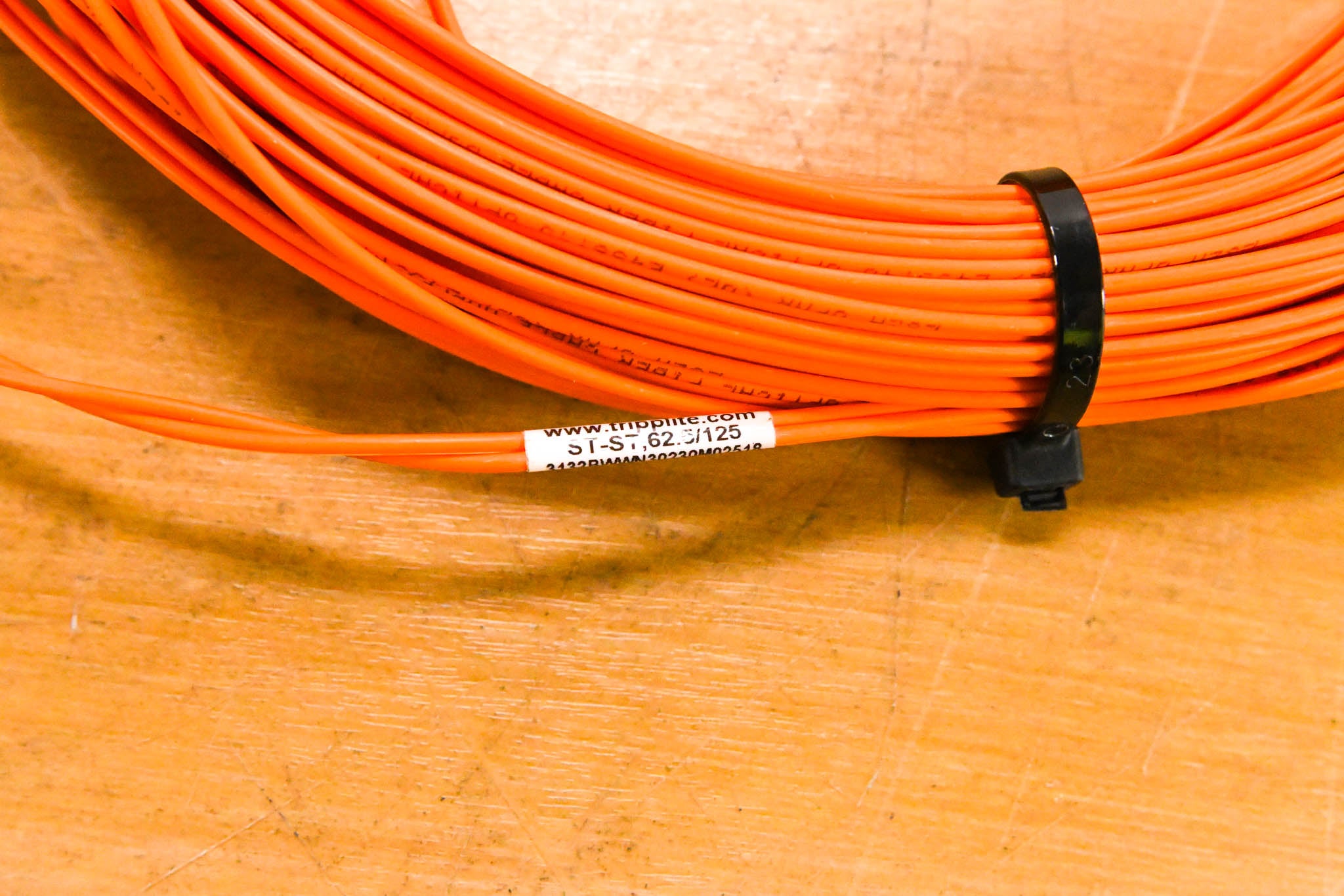 Tripp Lite ST-ST Duplex OM1 62.5/125 Multimode Fiber Cable - 100'