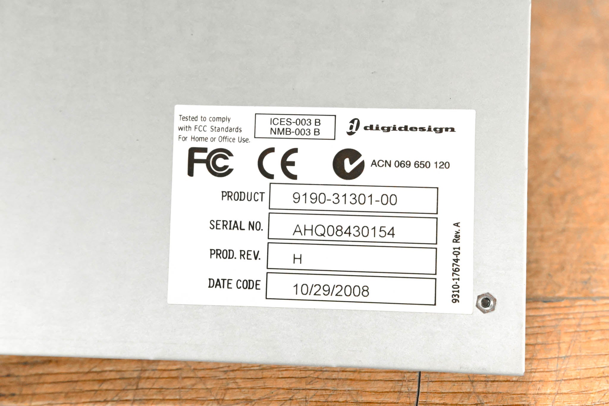 Digidesign SRI Analog Input Card For Digidesign VENUE Stage Rack
