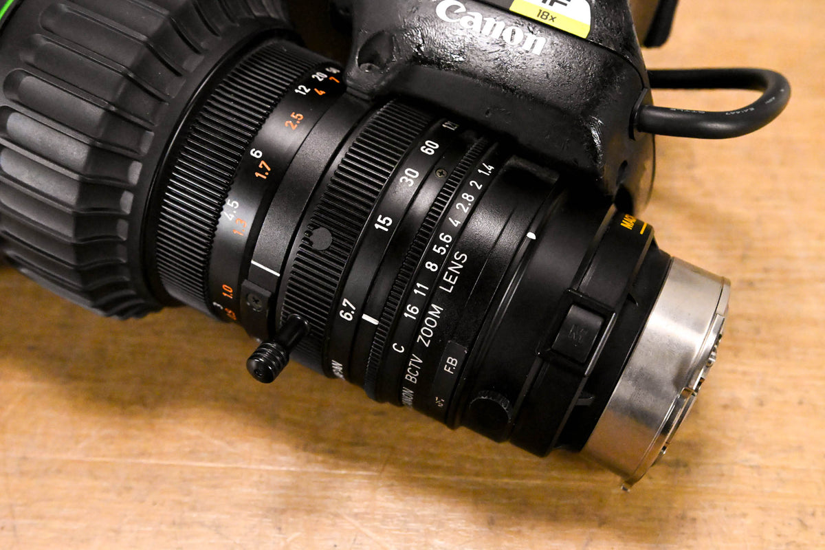Canon YH18x6.7K12U (YH18x6.7 KRS IX12) IF 18x Zoom Lens