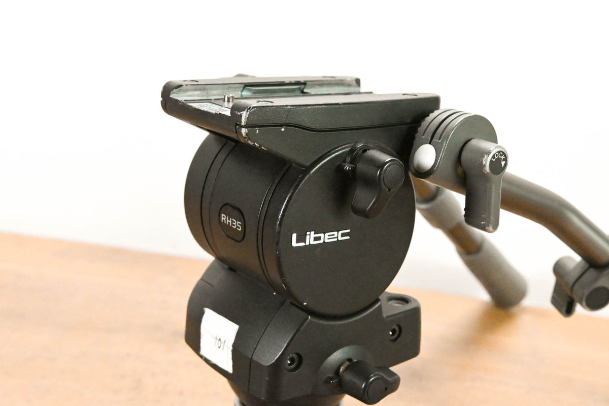 Libec RH35 Fluid Head w/ Dual Pan Handles