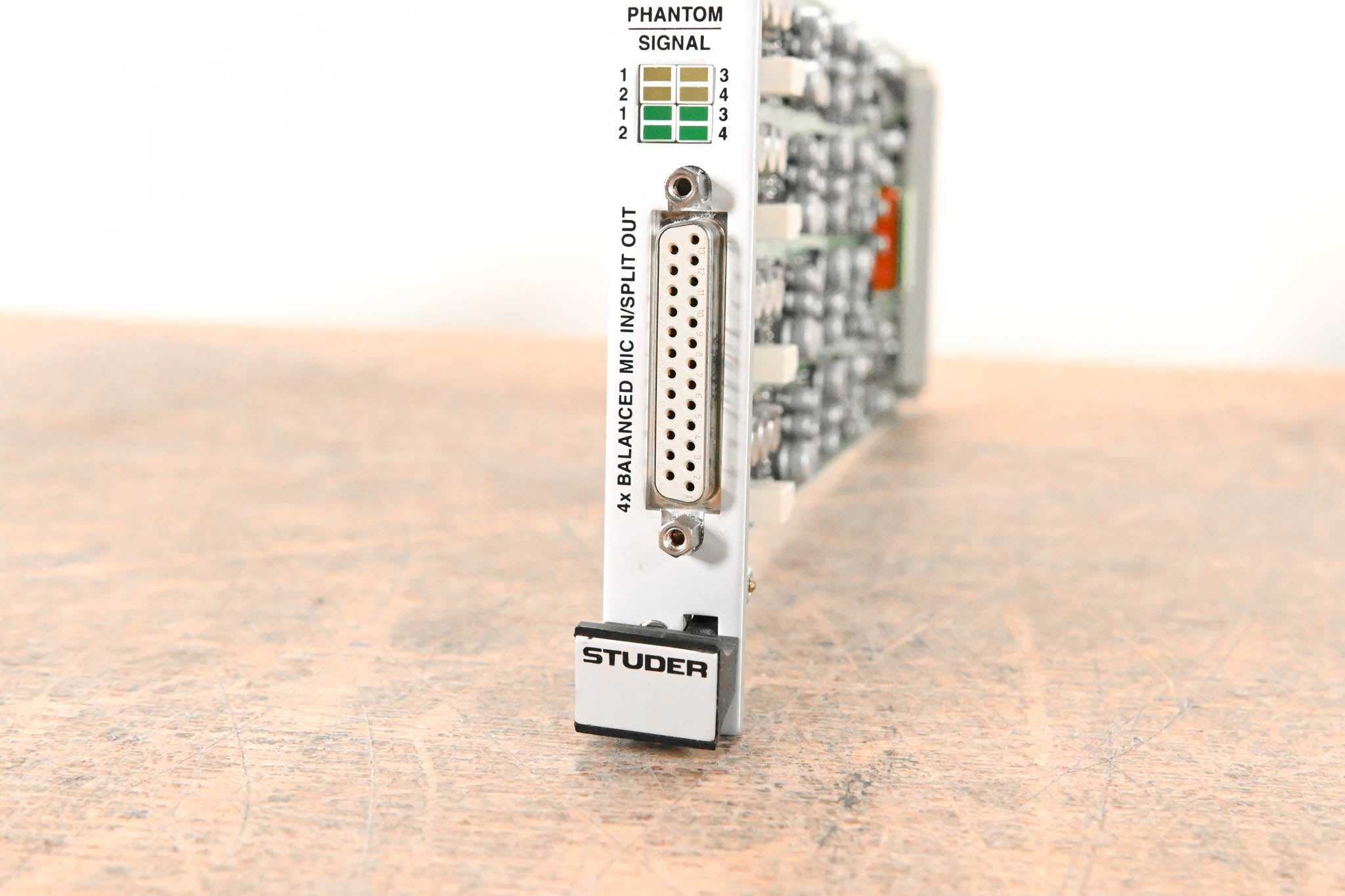 Studer Mic/Line In Card for D21m Modular I/O System