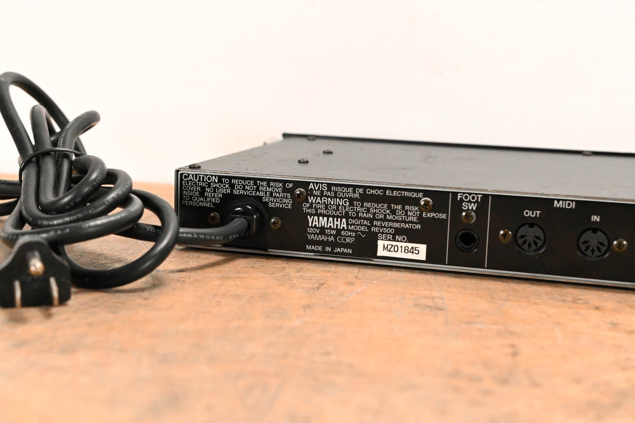 Yamaha REV500 Digital Reverberator