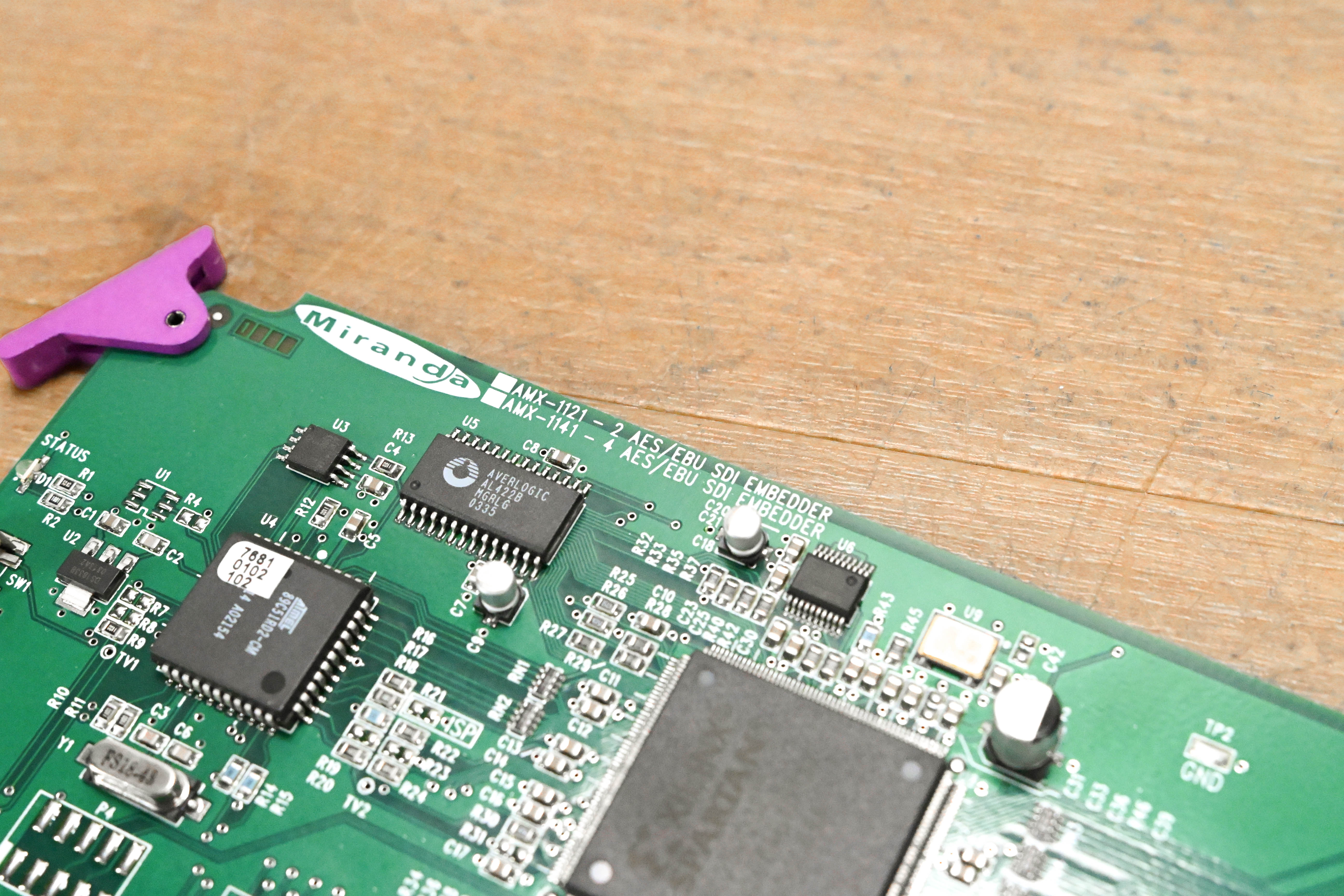 Miranda AMX-1141 4-Channel AES/EBU SDI Audio Embedder Densité Card