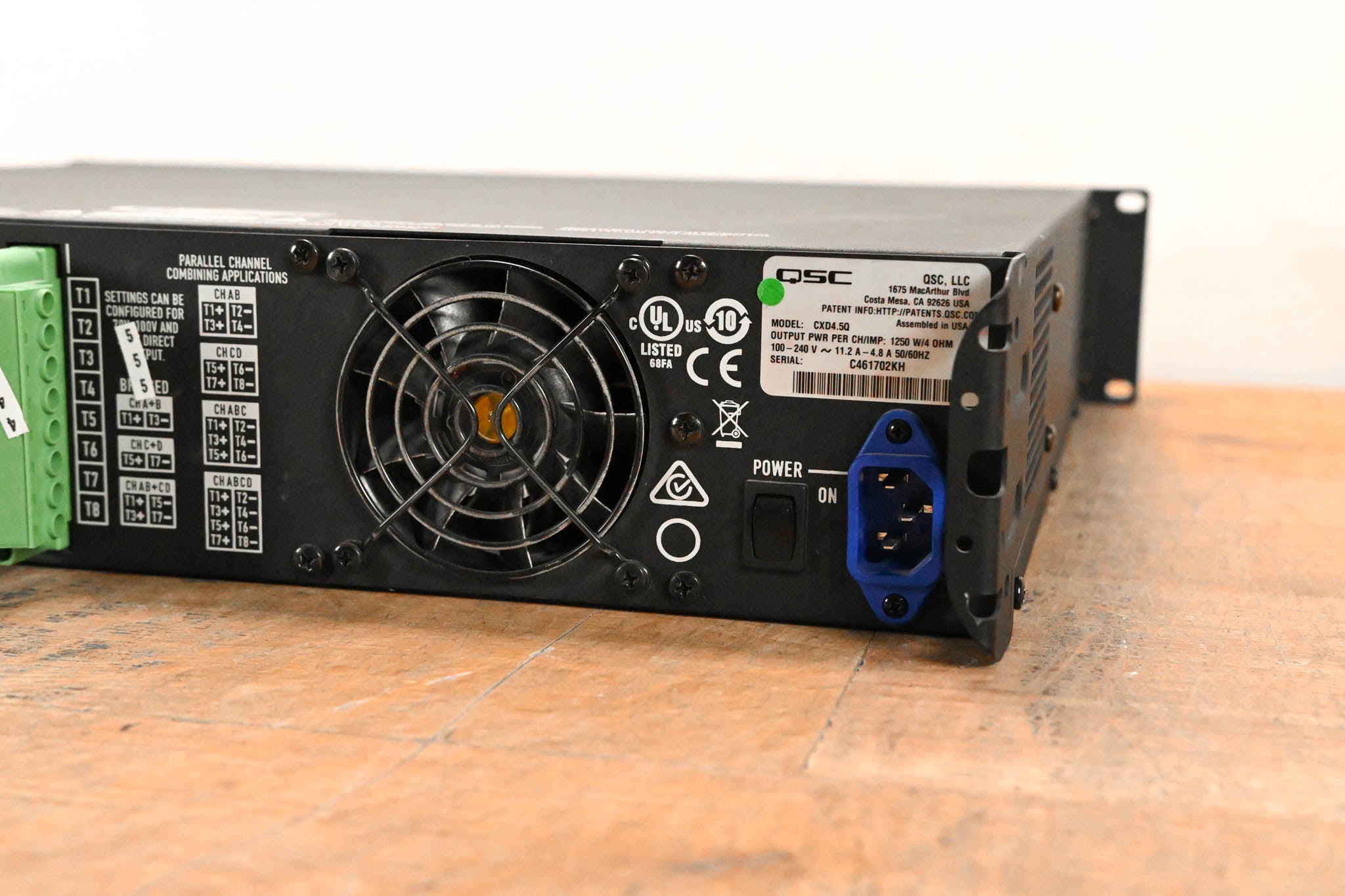 QSC CXD4.5Q 4-Channel Network Amplifier