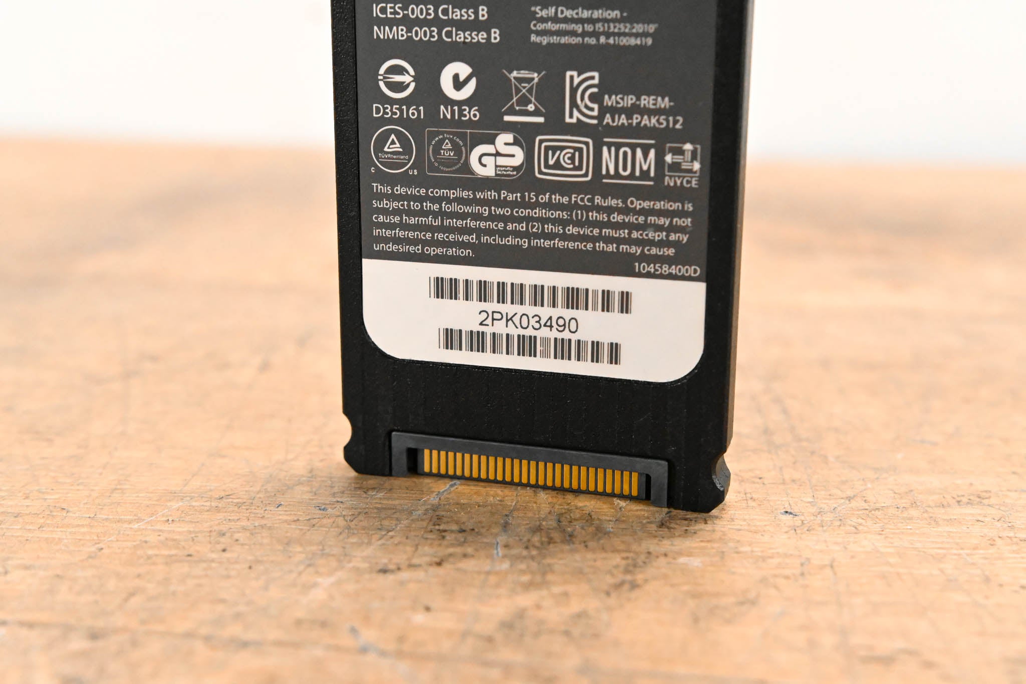 AJA PAK512 SSD Module for Ki Pro Systems