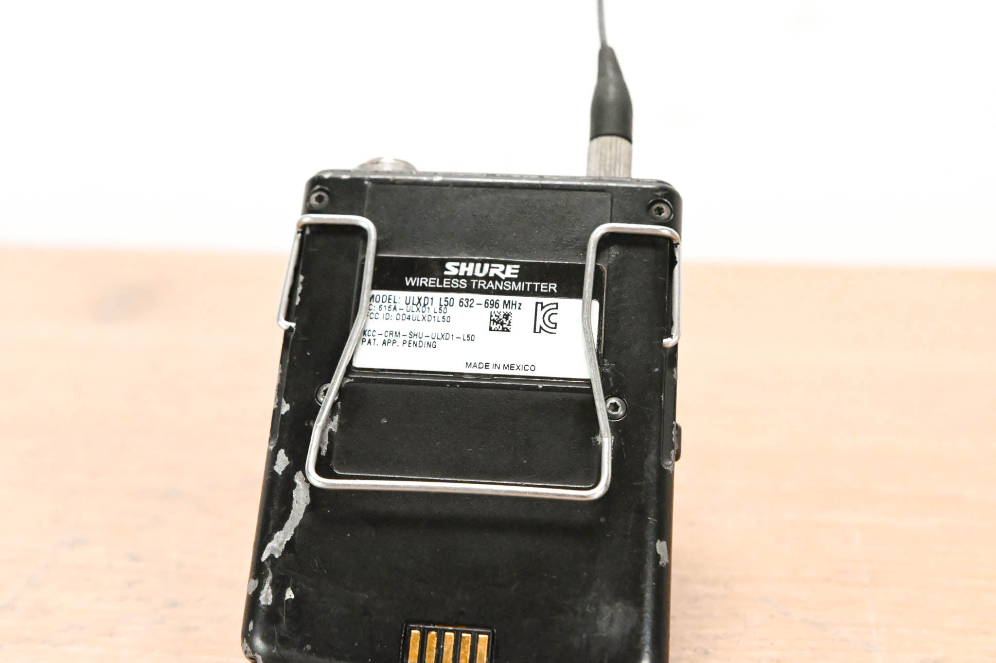 Shure ULXD14 Wireless Belt Pack System - L50 Range (NO POWER SUPPLY)