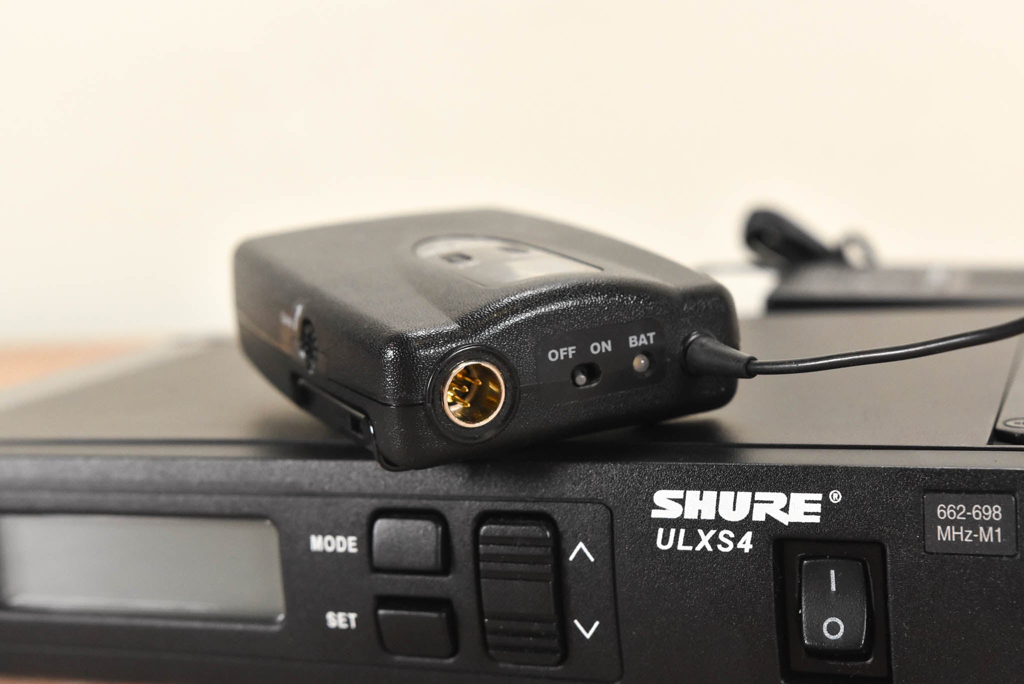 Shure ULXS14 Belt Pack Wireless System - M1 Band: 662-698 MHz