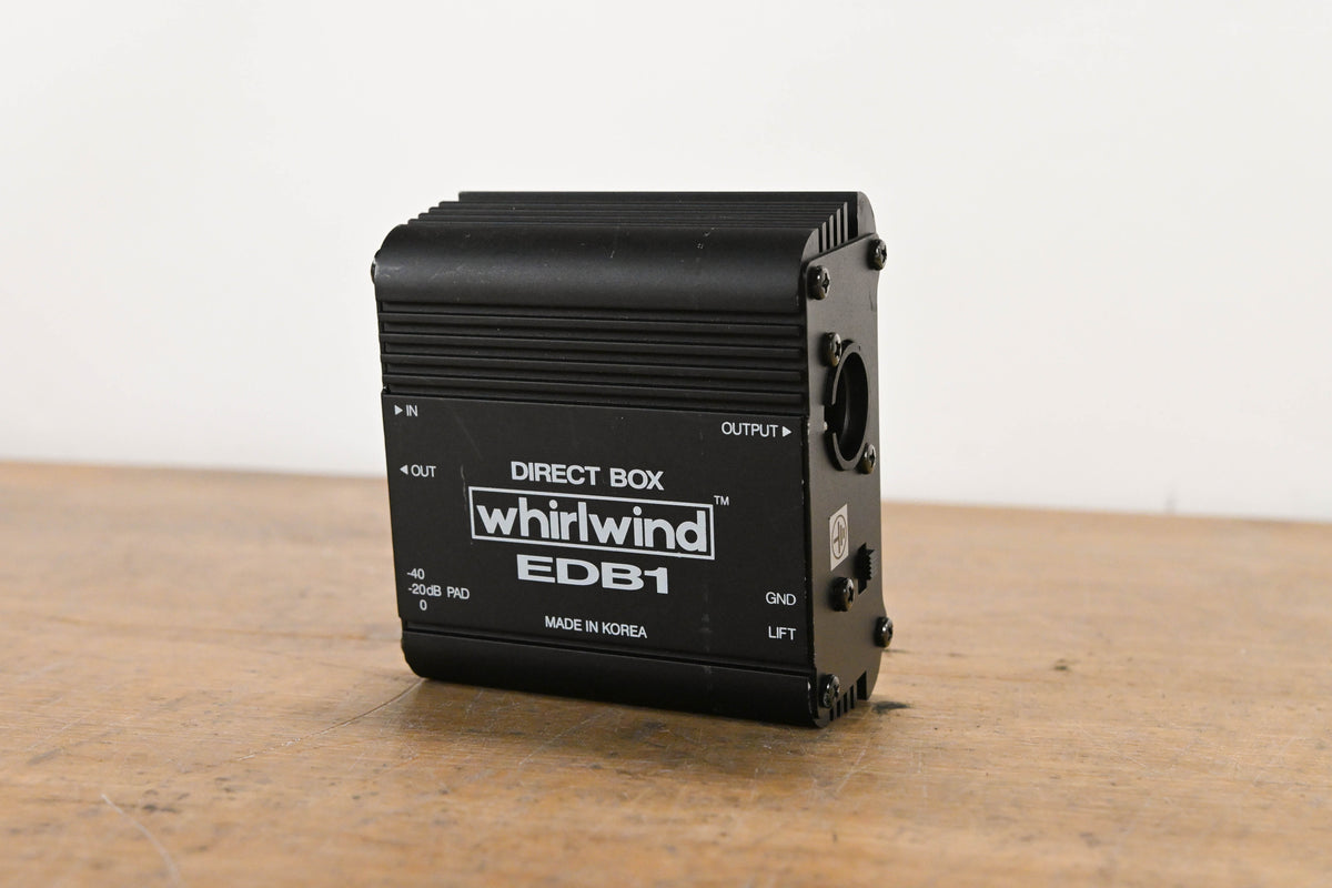 Whirlwind EDB1 1-Channel Passive Direct Box