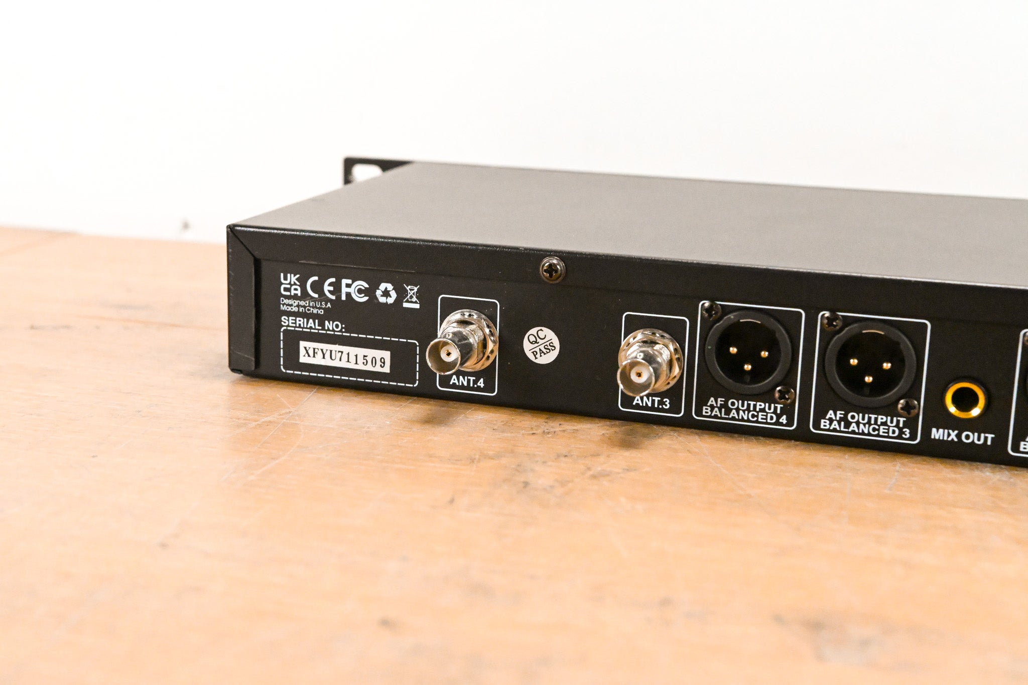 Phenyx Pro PWR-7000 4-CH Wireless Receiver for PTU-7000 System (NO PSU)