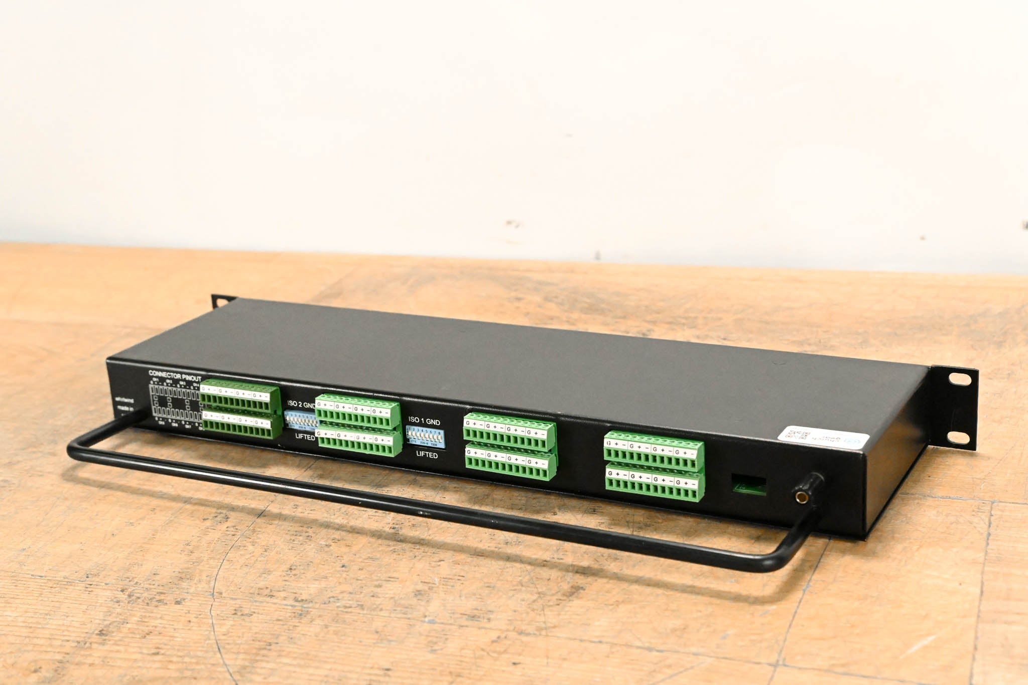 Whirlwind SPC83 8-Channel Mic Splitter w/ 1 Direct & 2 Isolated Outputs