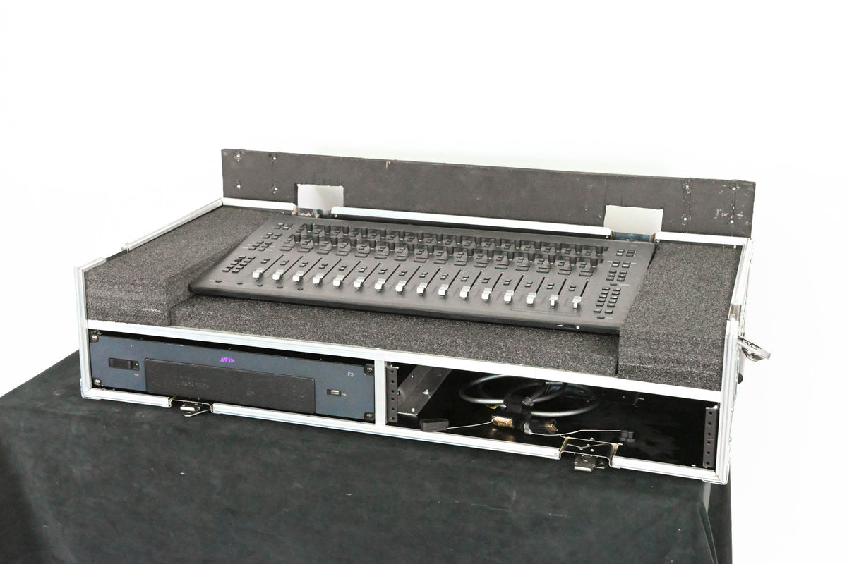 AVID S3 16-Fader Control Surface w/ E3 Engine and Road Case