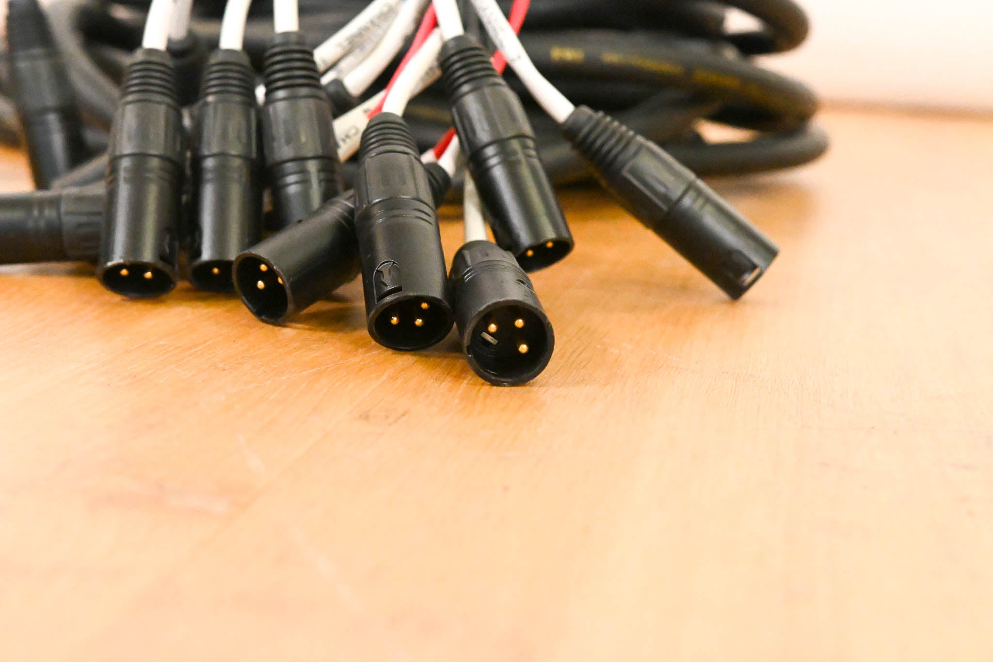 EWI 16-Channel EDAC to 16 XLRM Audio Snake Cable - 50'