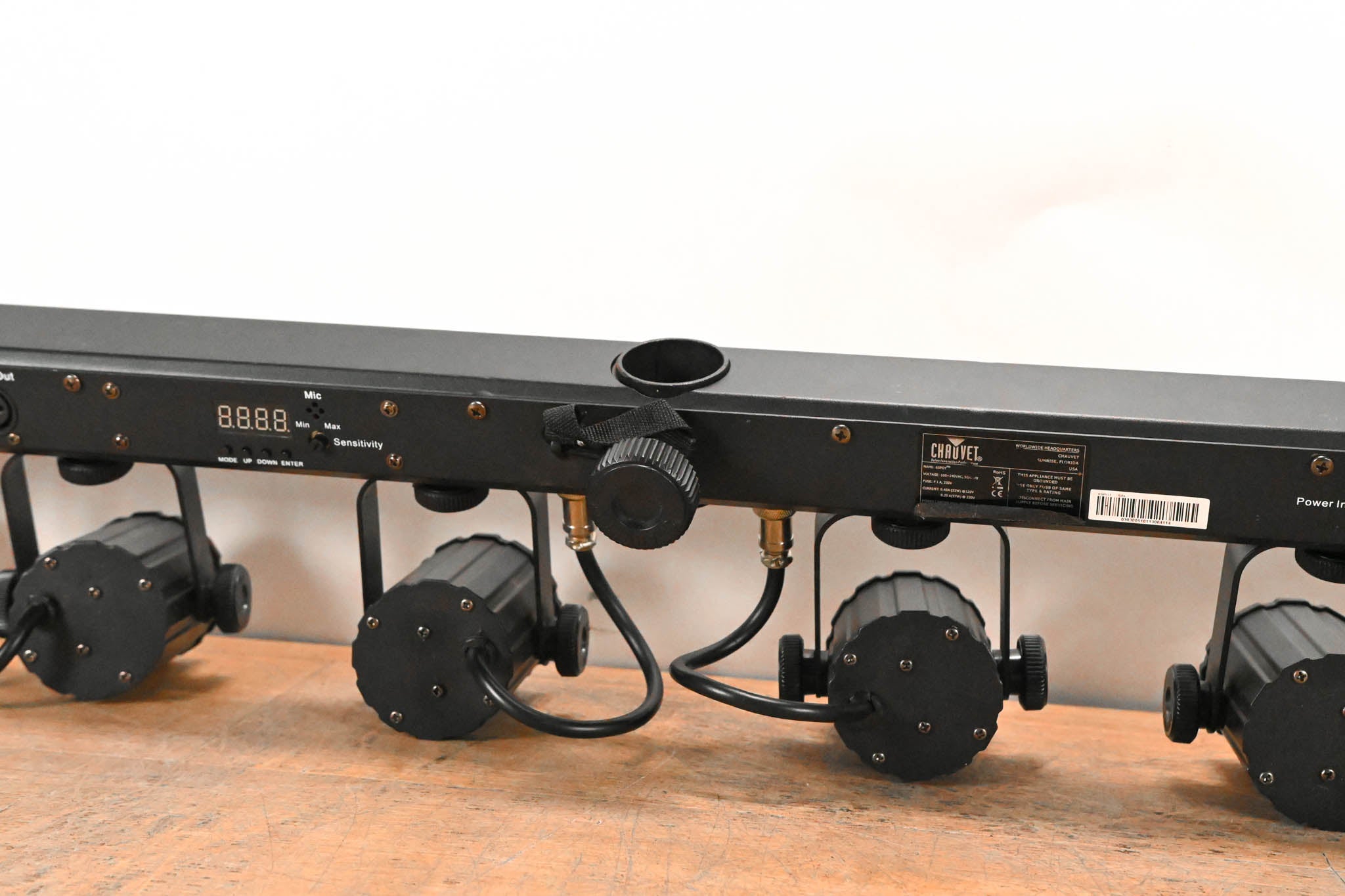 Chauvet 6SPOT 6 x 3W RGB LED Spot Lighting System