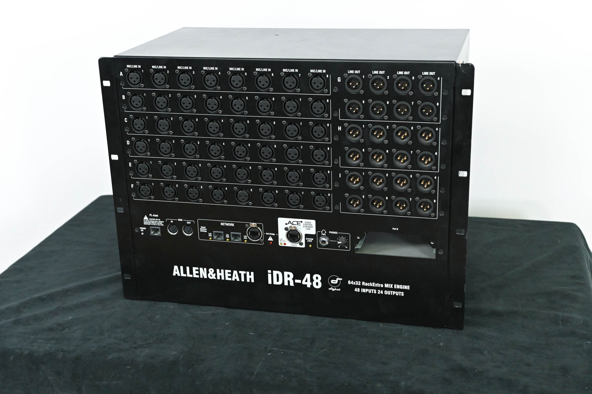 Allen & Heath iDR-48 48-In, 24-Out Audio Stage Box