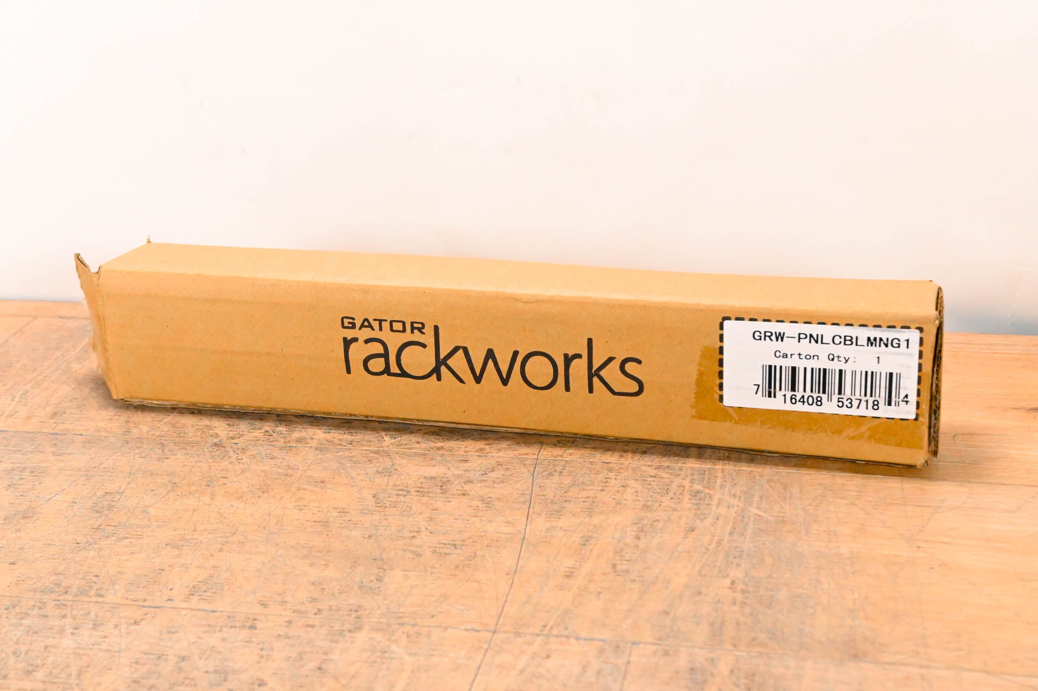 Gator Rackworks GRW-PNLCBLMNG1 1U Cable Management with Cap