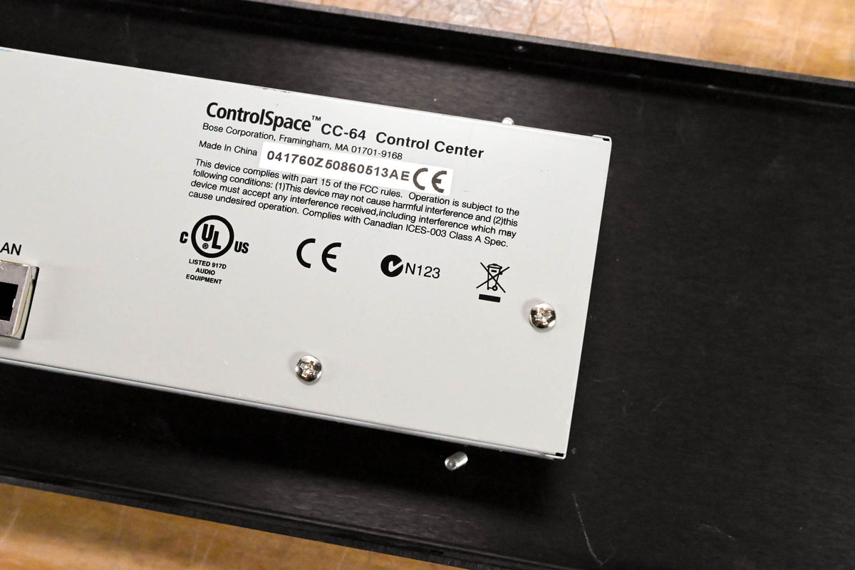 Bose ControlSpace CC-64 Control Center (NO POWER SUPPLY)