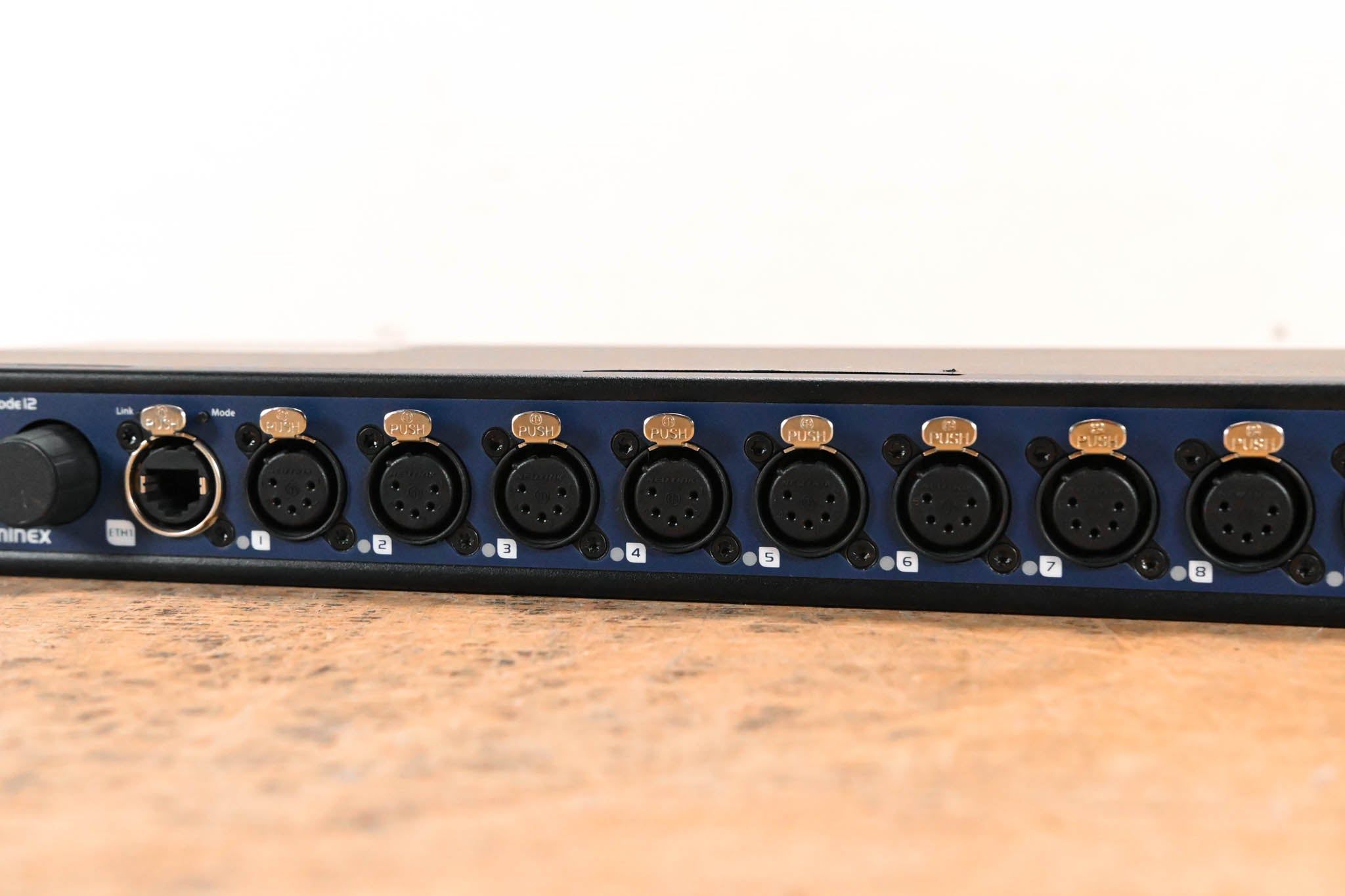 Luminex Luminode Rackmount 12-Port DMX/RDM Ethernet Node (NO PSU)