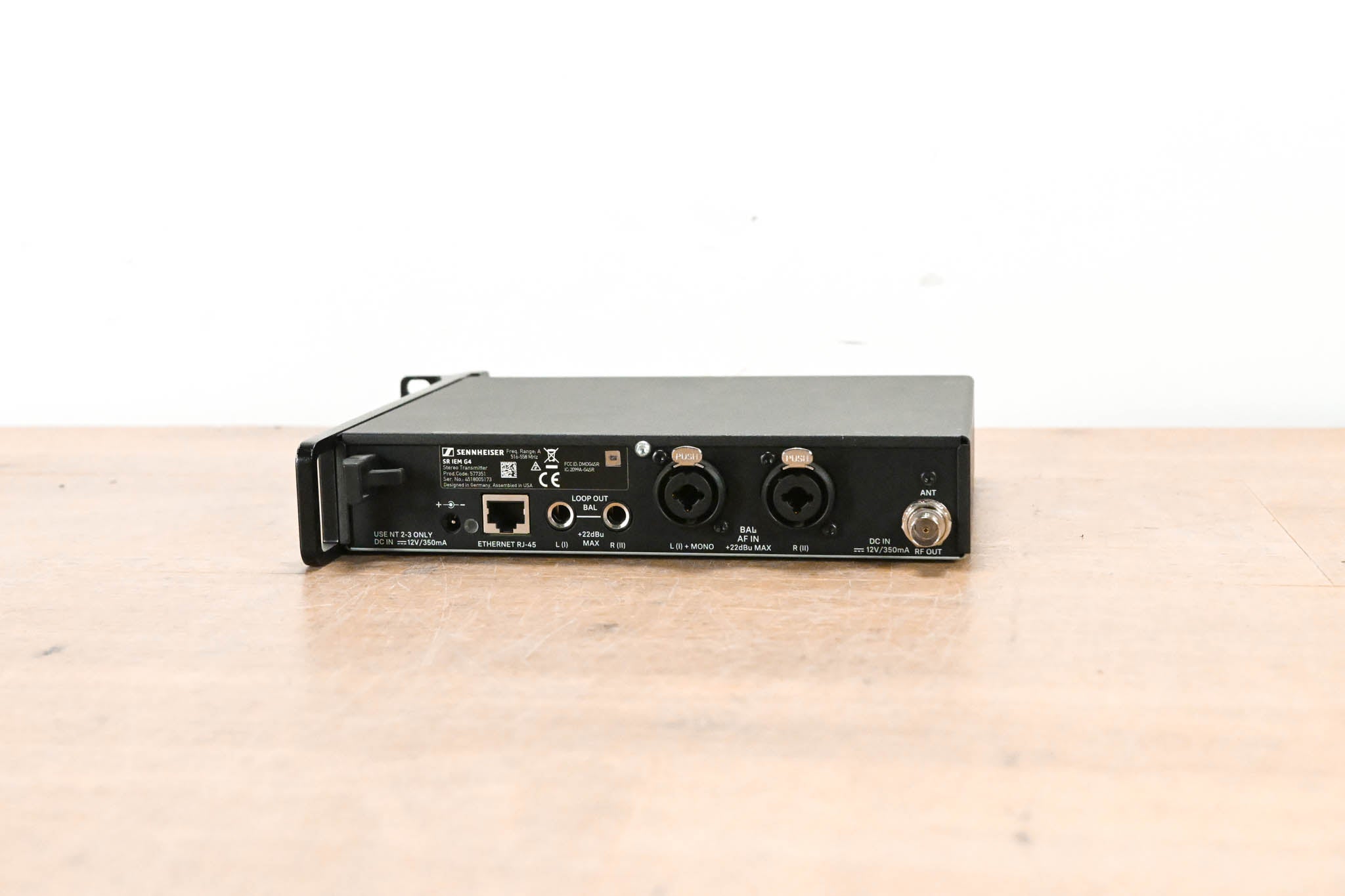 Sennheiser ew IEM G4 Wireless IEM System - 516-558 MHz (NO POWER SUPPLY)
