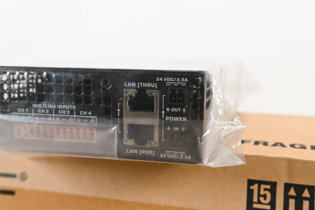 QSC Q-SYS QIO-ML4i Network Mic/Line Input Expander (NO POWER SUPPLY)