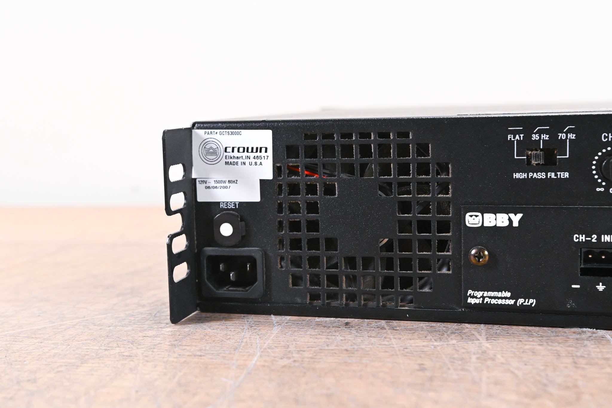 Crown CTs 3000 2-Channel Power Amplifier