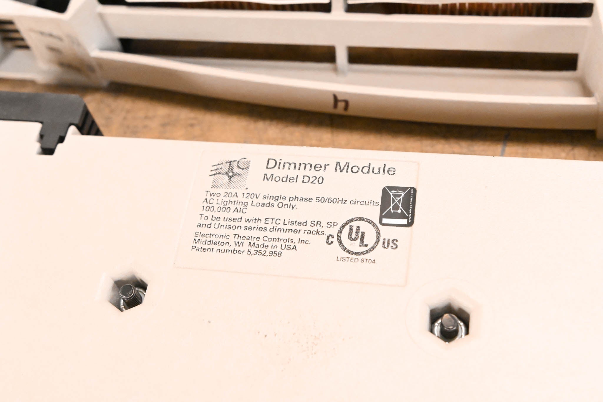 ETC D20 Dual 20A Dimmer Module (Pack of 4)