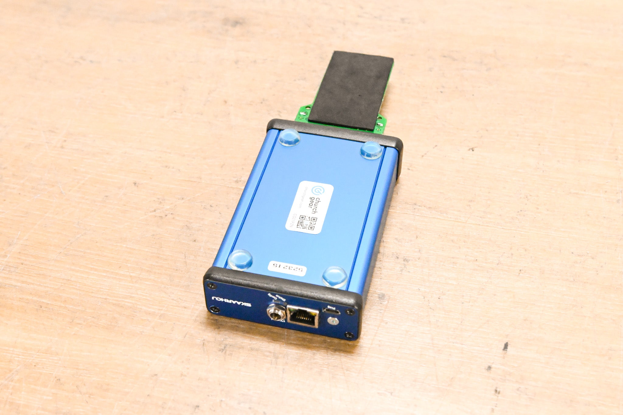 SKAARHOJ ETH-GPI Link GPIO Interface w/ DB25 Breakout (NO POWER SUPPLY)