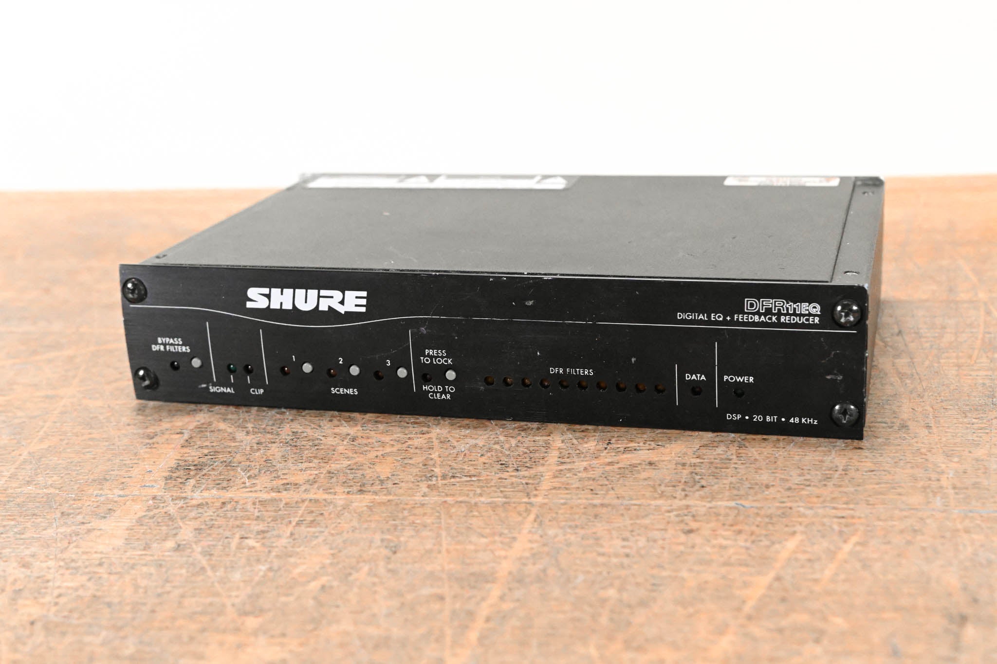 Shure DFR11EQ Digital Feedback Reducer and Graphic Equalizer