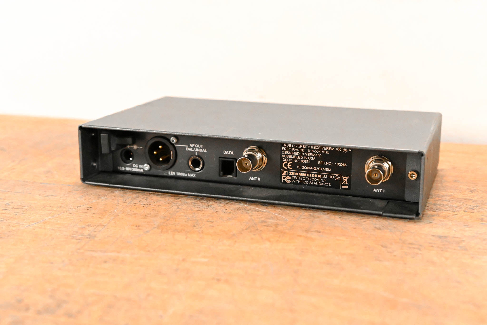 Sennheiser ew 100 G2 Bodypack Wireless System 518-554MHz NO POWER SUPPLY