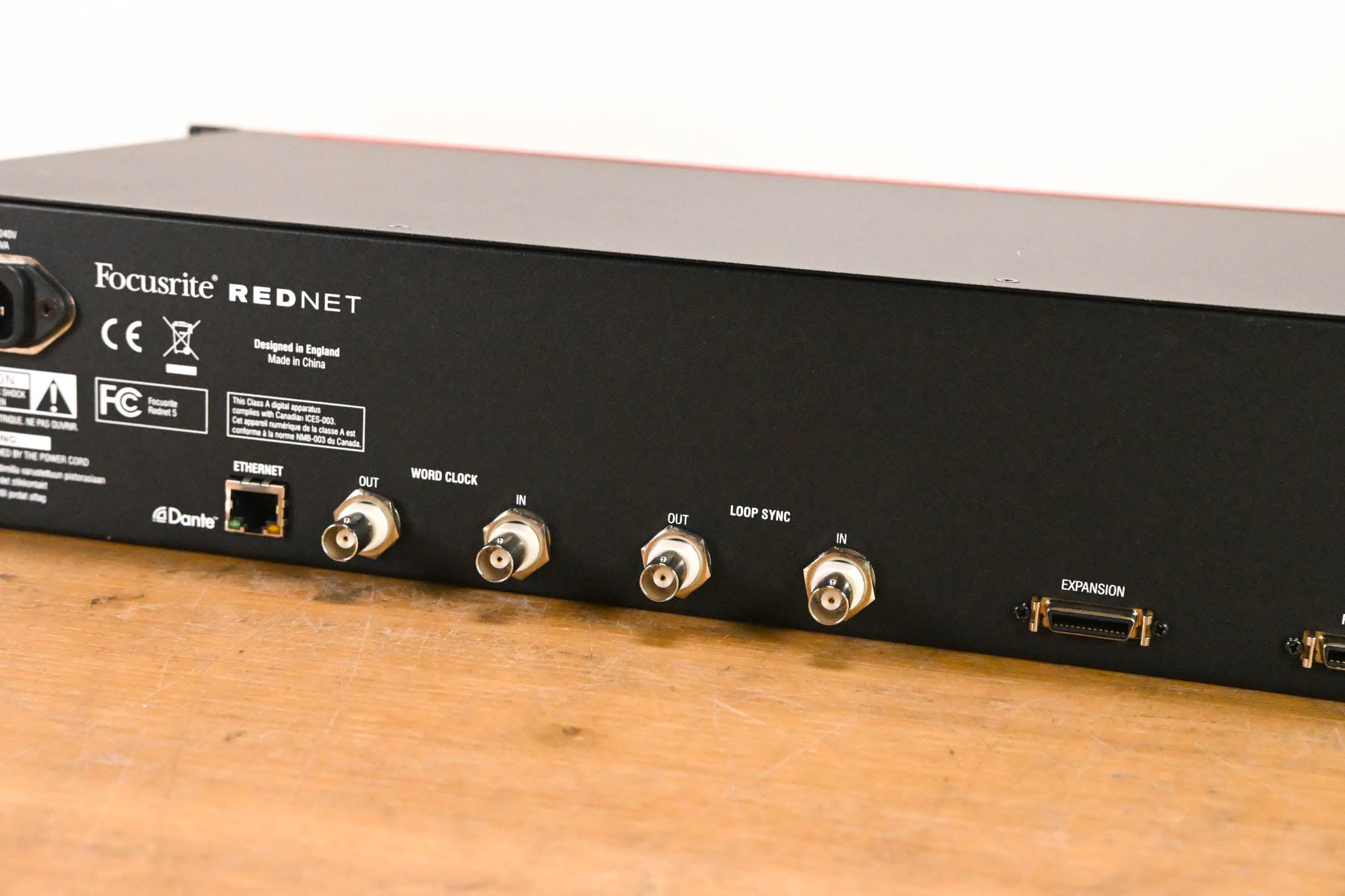 Focusrite RedNet 5 Pro Tools HD to Dante Network Bridge