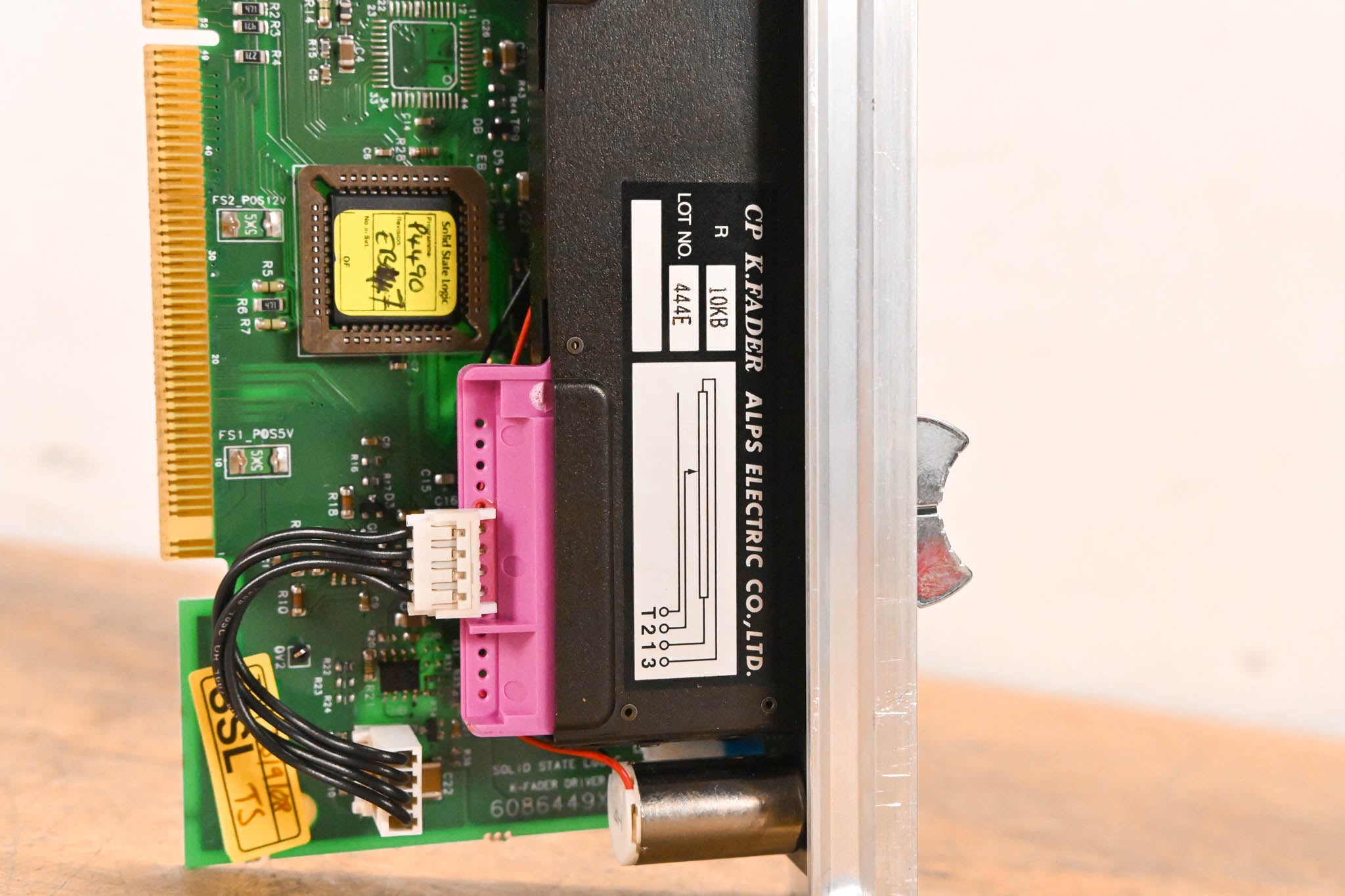 Solid State Logic C300 HD Motorized Fader Module – ALPS K-Fader Assembly